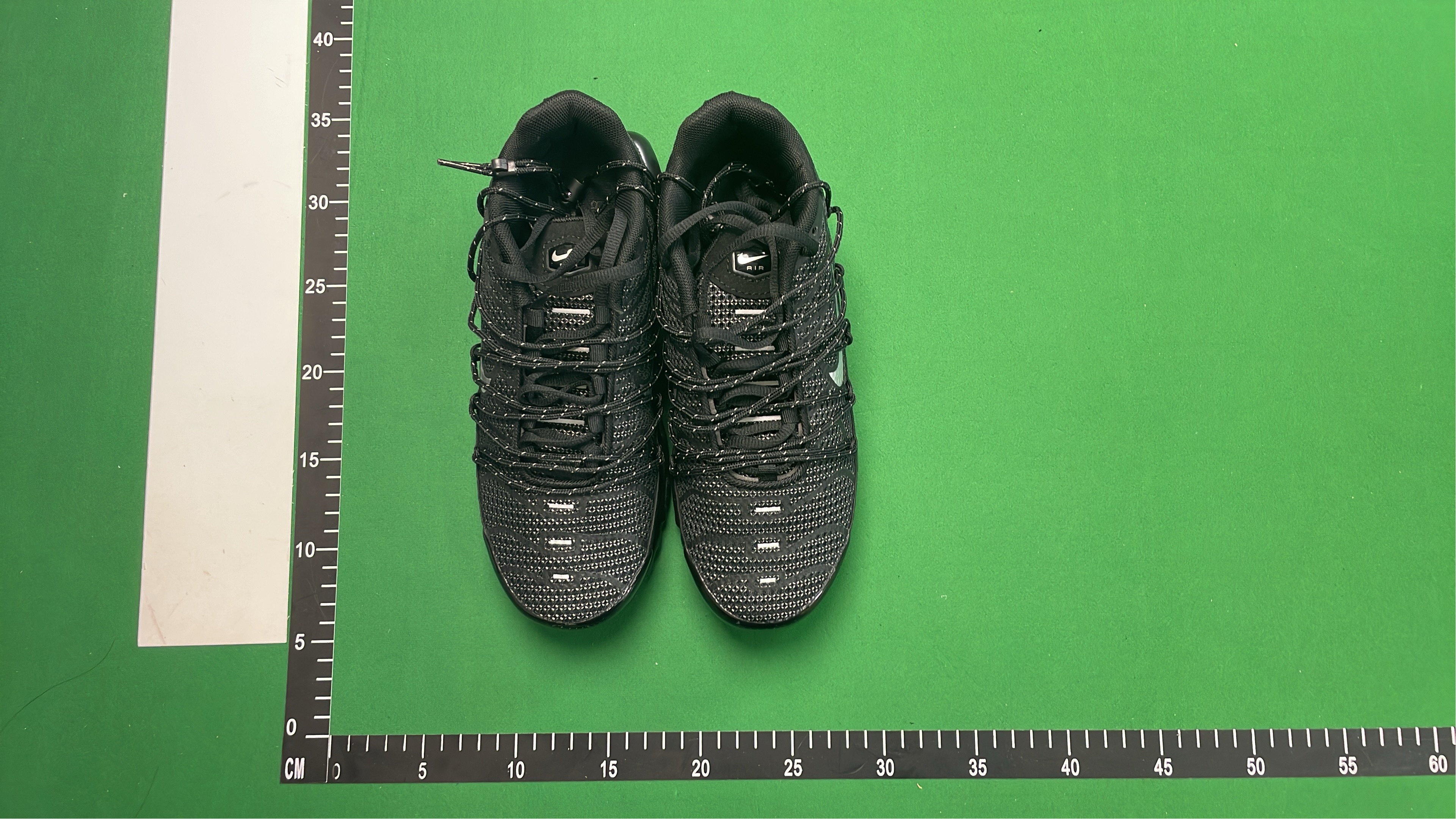 Nike Air Max Plus Black Mesh Sneakers