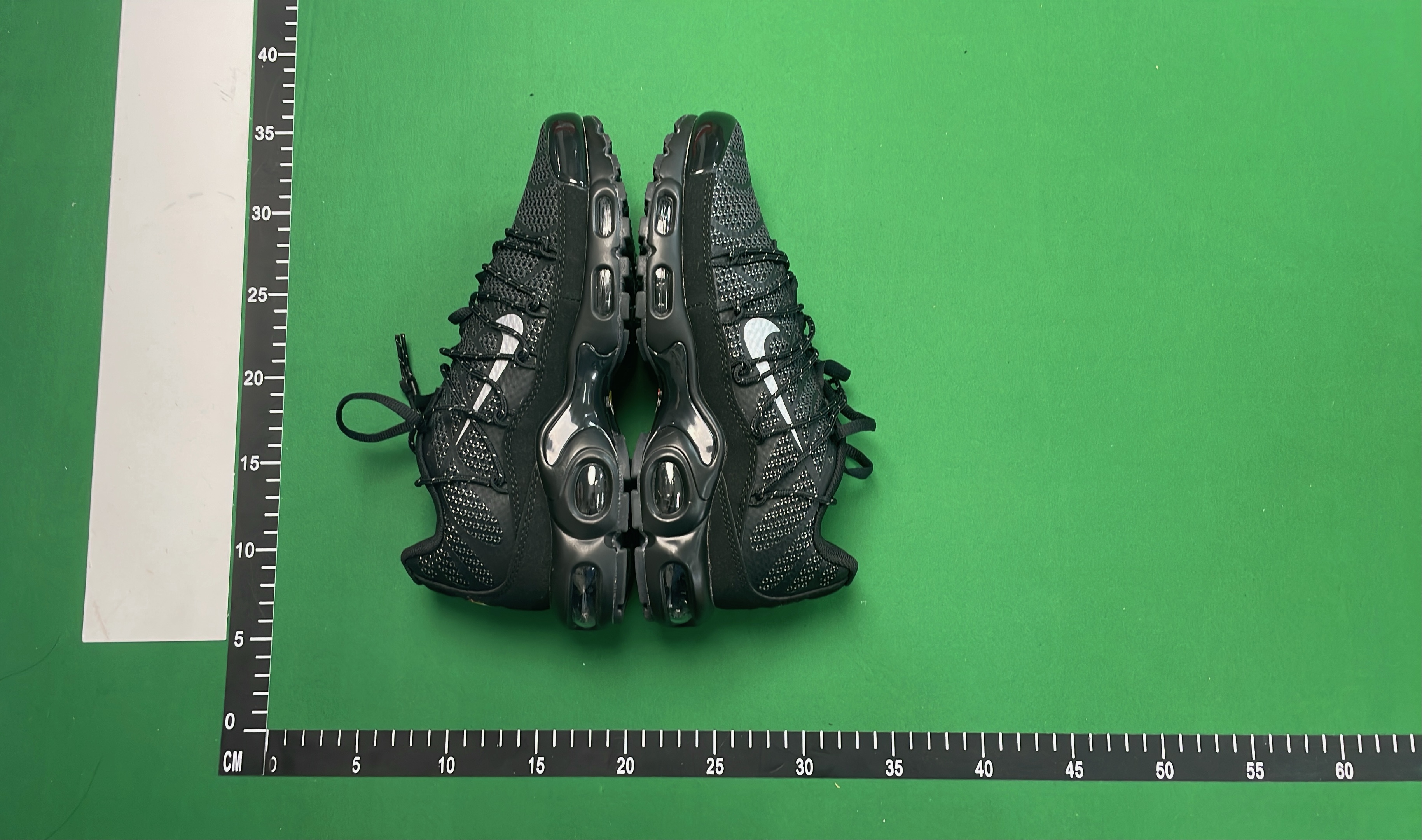 Nike Air Max Plus Black Mesh Sneakers