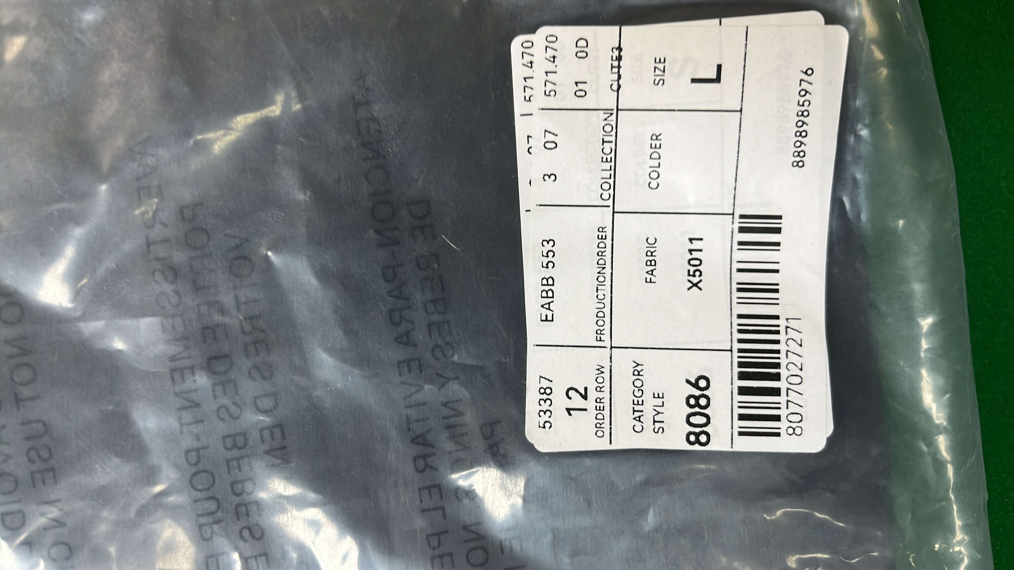 Balenciaga Black Sweatpants with Red Crest Logo