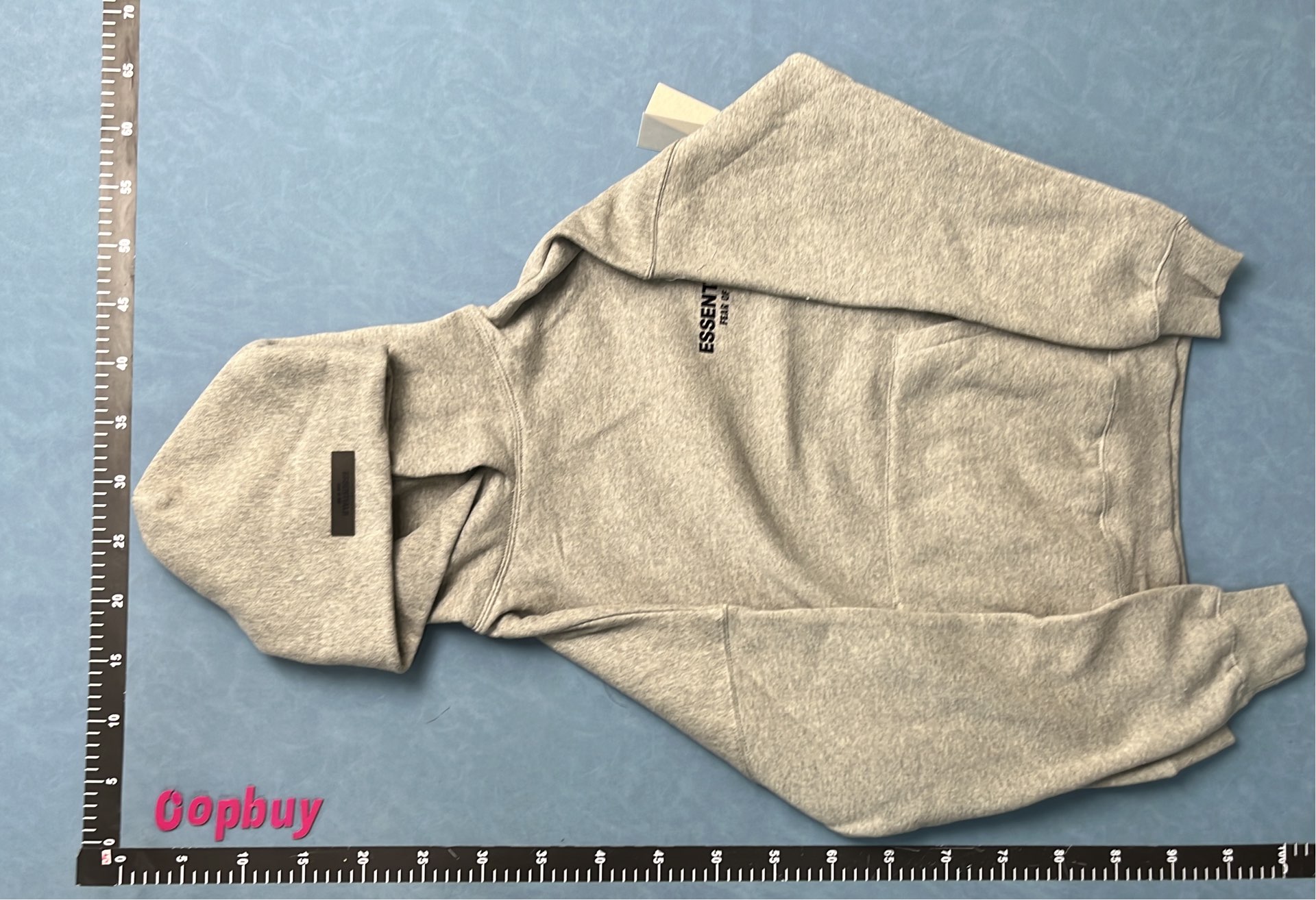 Essentials Hoodie Sweatshirt - Gray, Black, White