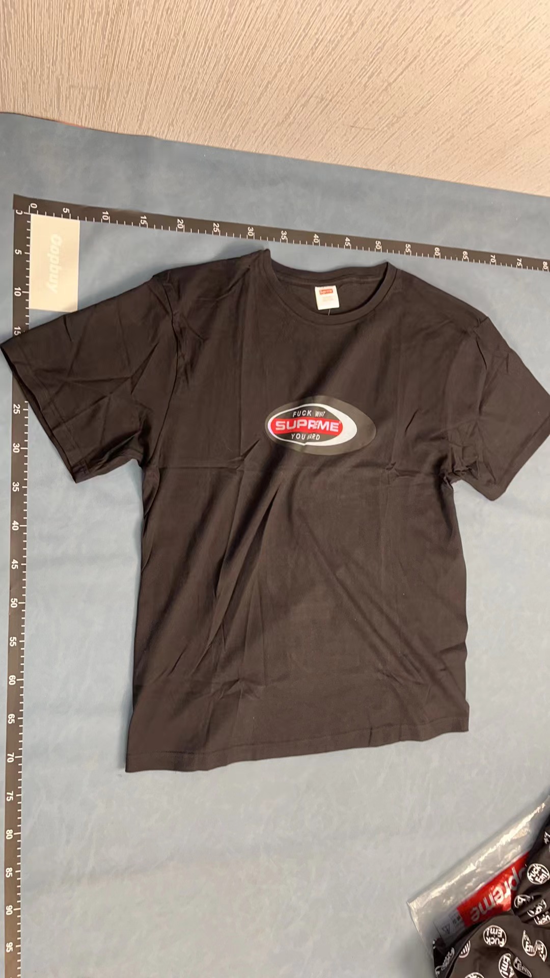 Supreme x Thrasher T-Shirt Black Red Logo Graphic Tee