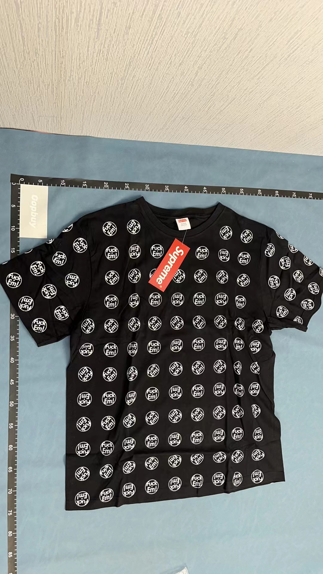 Supreme x Thrasher T-Shirt Black Red Logo Graphic Tee
