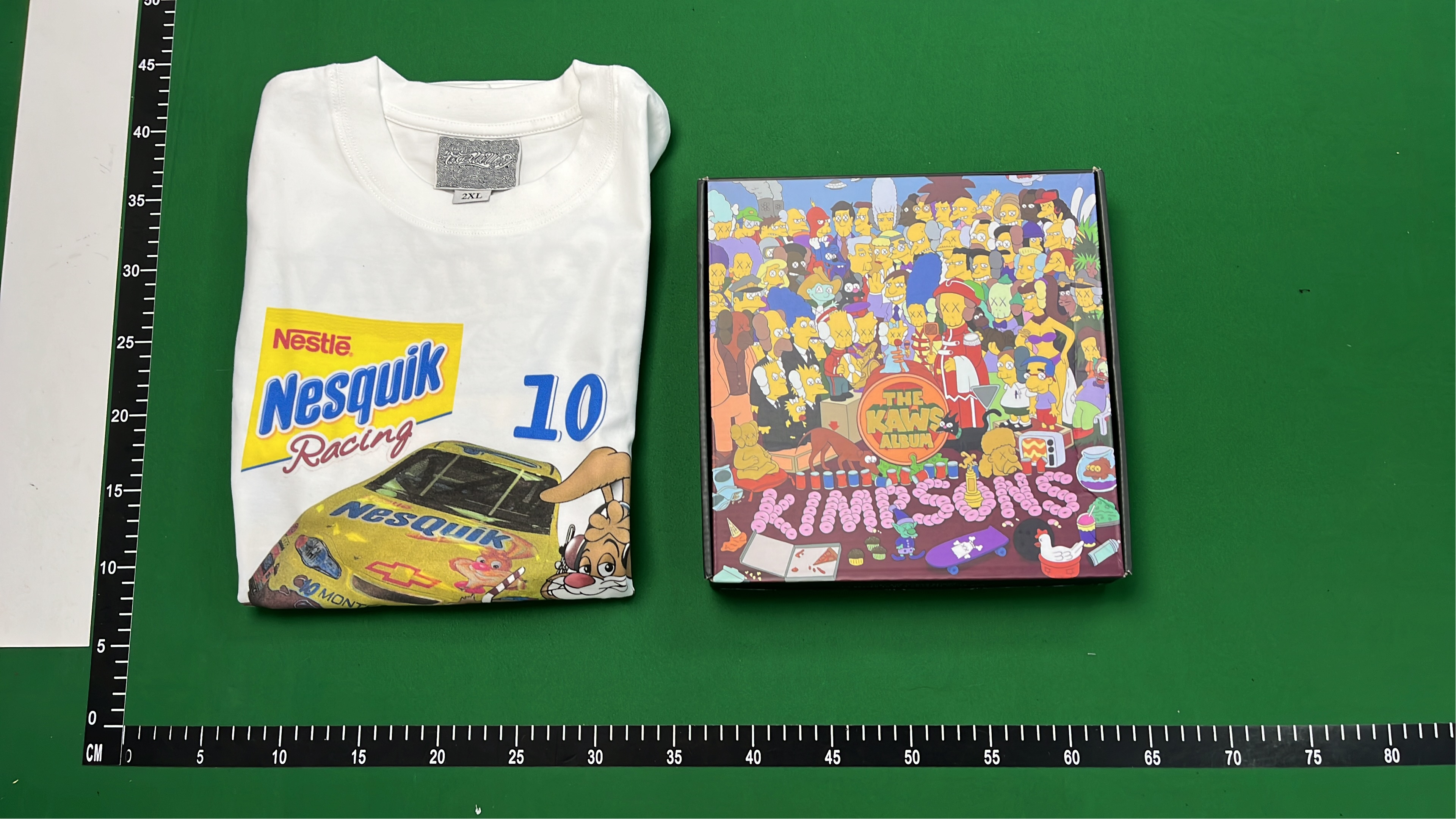 Nesquik Racing T-Shirt with Bunny and Monte Carlo Car Design