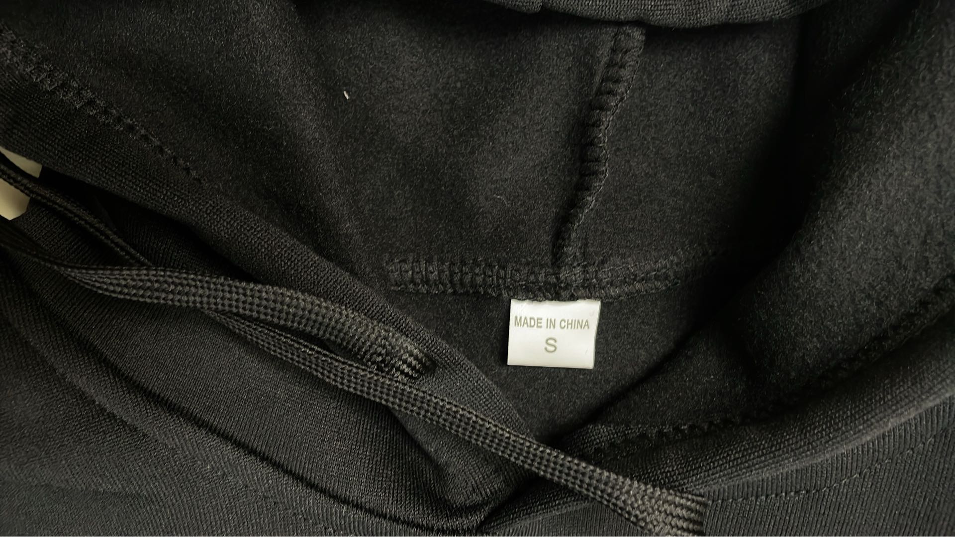 Essentials Black Hoodie - Men's Oversized Sweatshirt