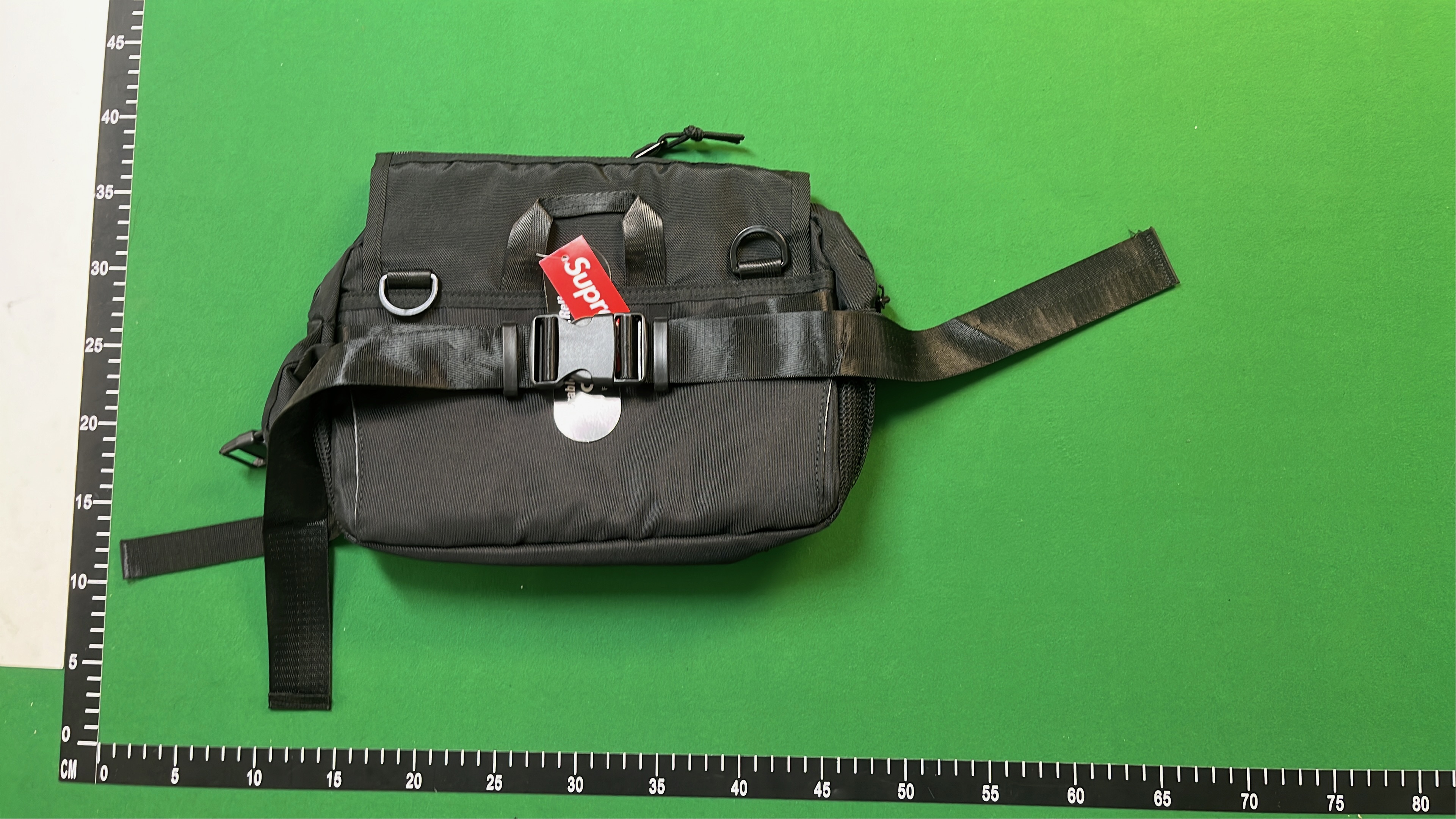 Supreme Blue Waist Bag with Logo
