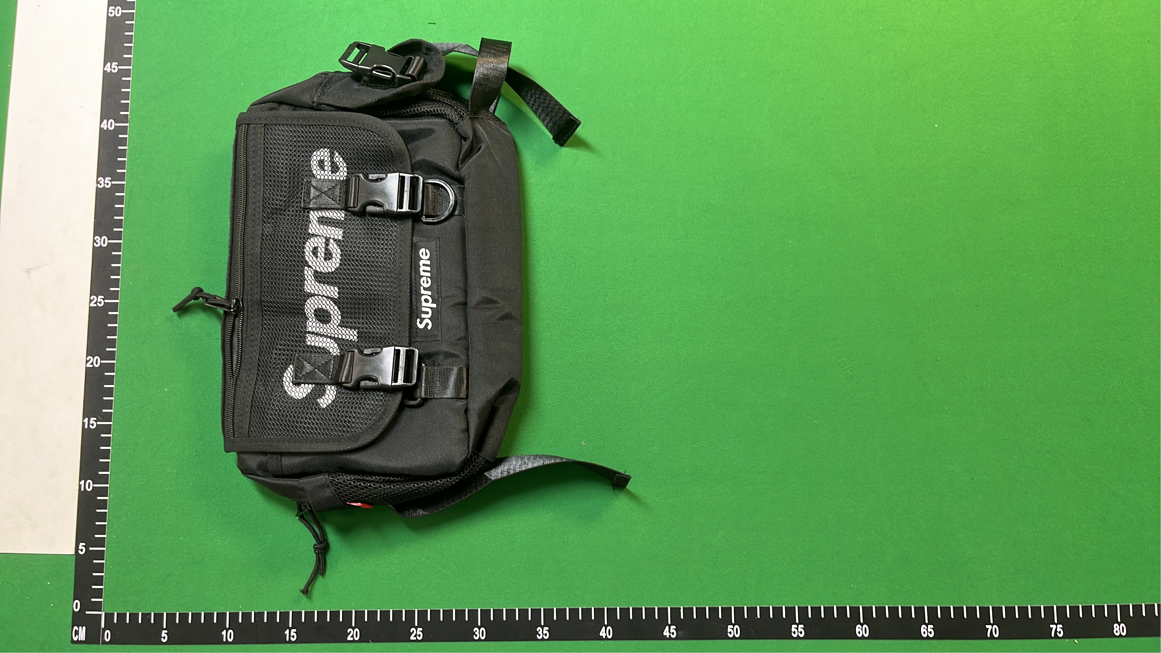 Supreme Blue Waist Bag with Logo