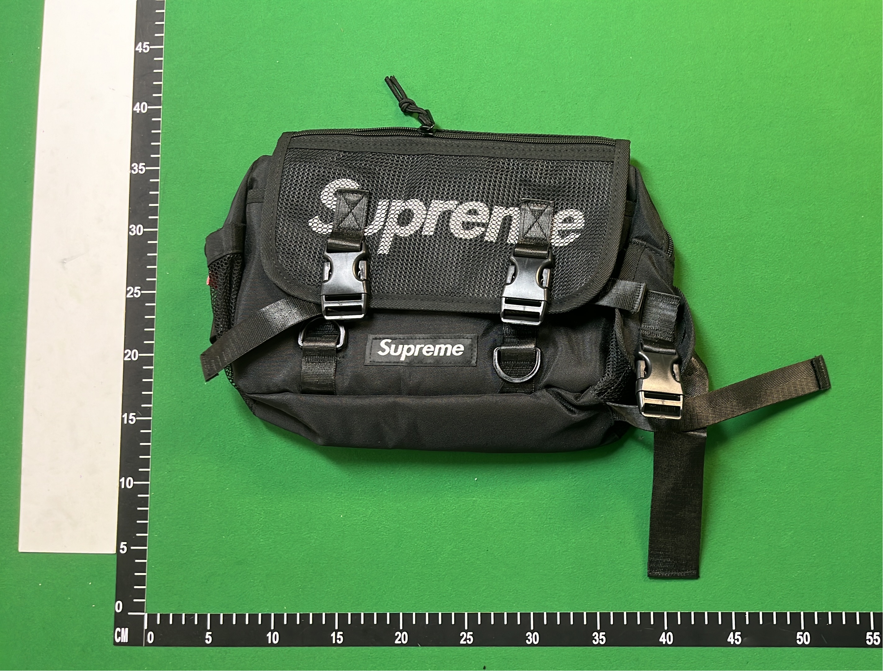 Supreme Blue Waist Bag with Logo