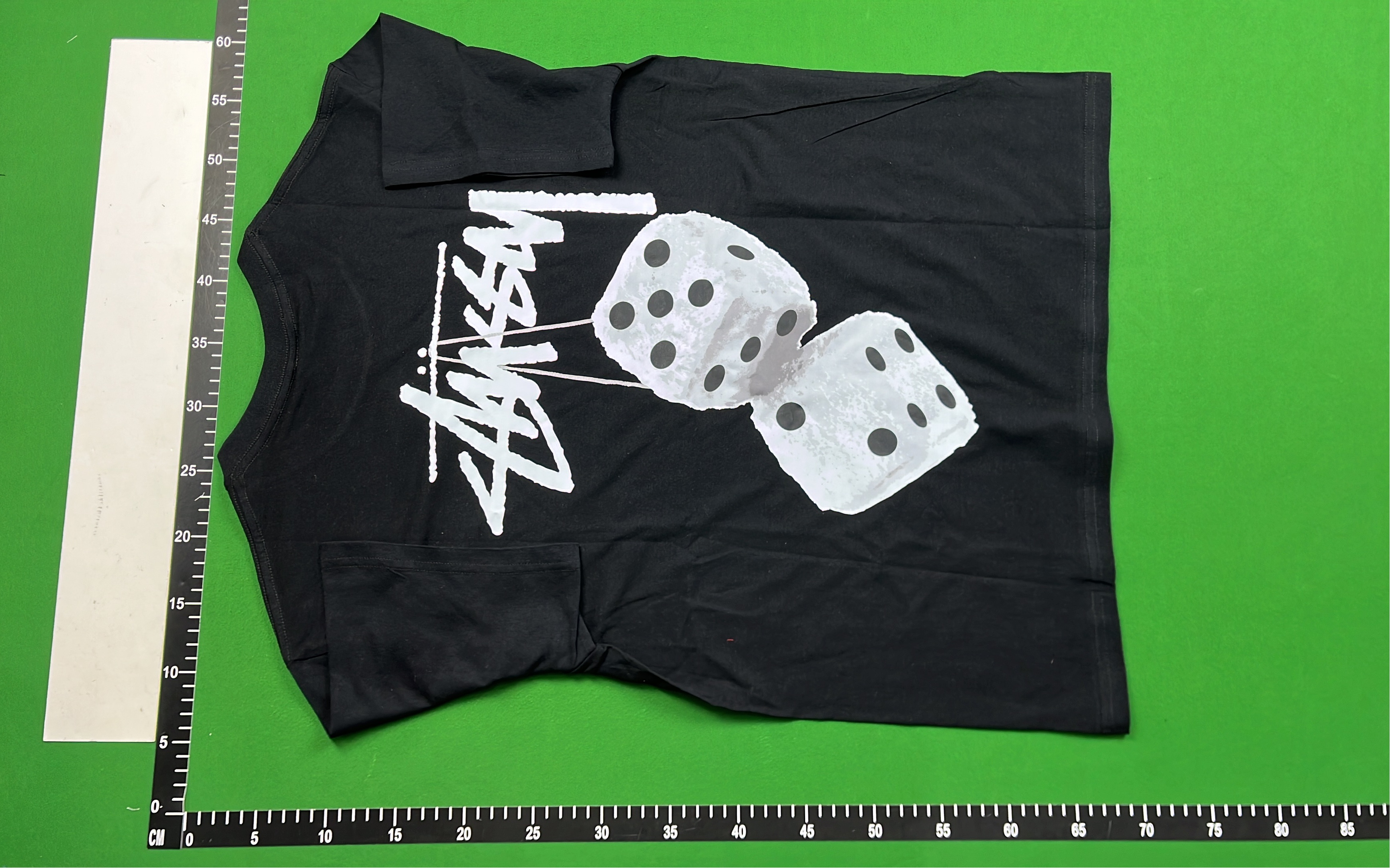 Stussy 8 Ball T-Shirt - Black and White Streetwear Design