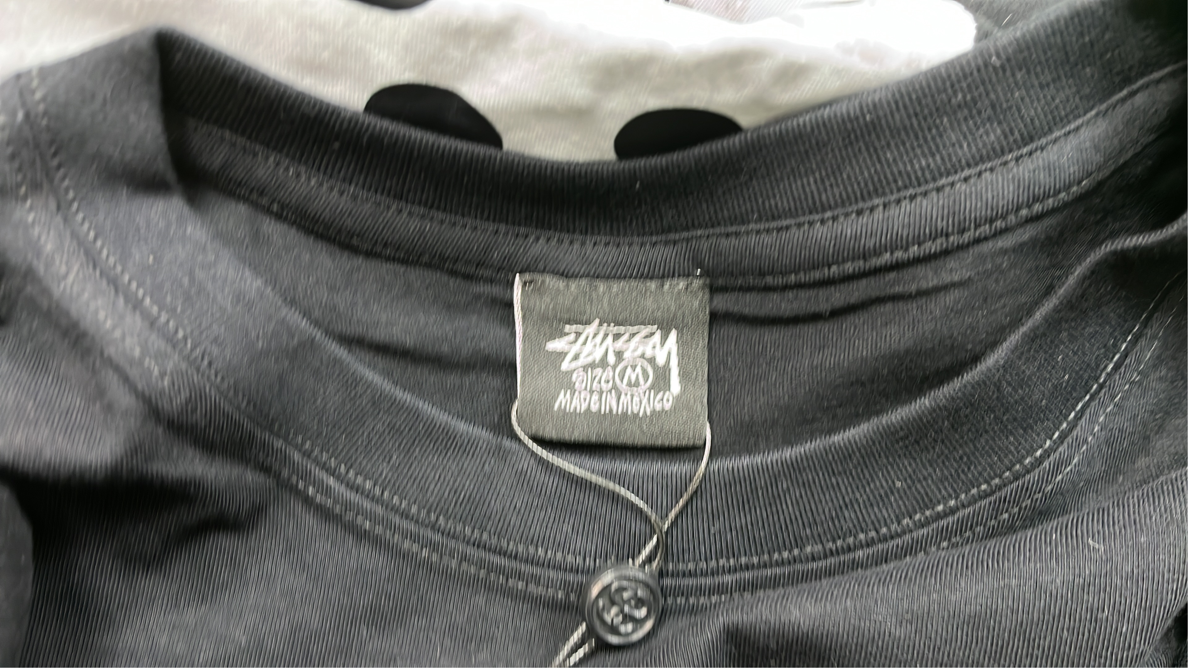 Stussy 8 Ball T-Shirt - Black and White Streetwear Design