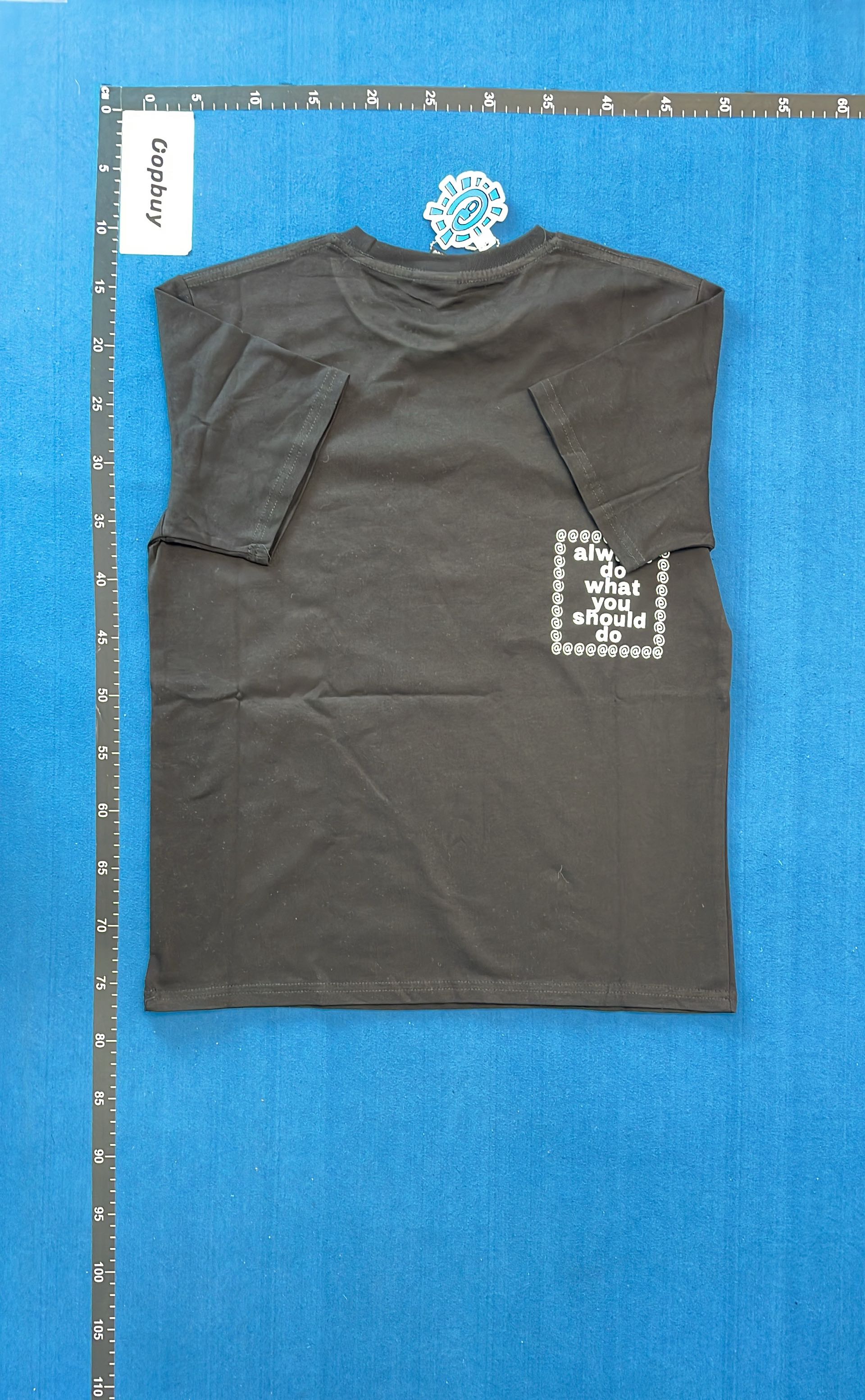 Black Always Logo T-Shirt with Neon Green Text