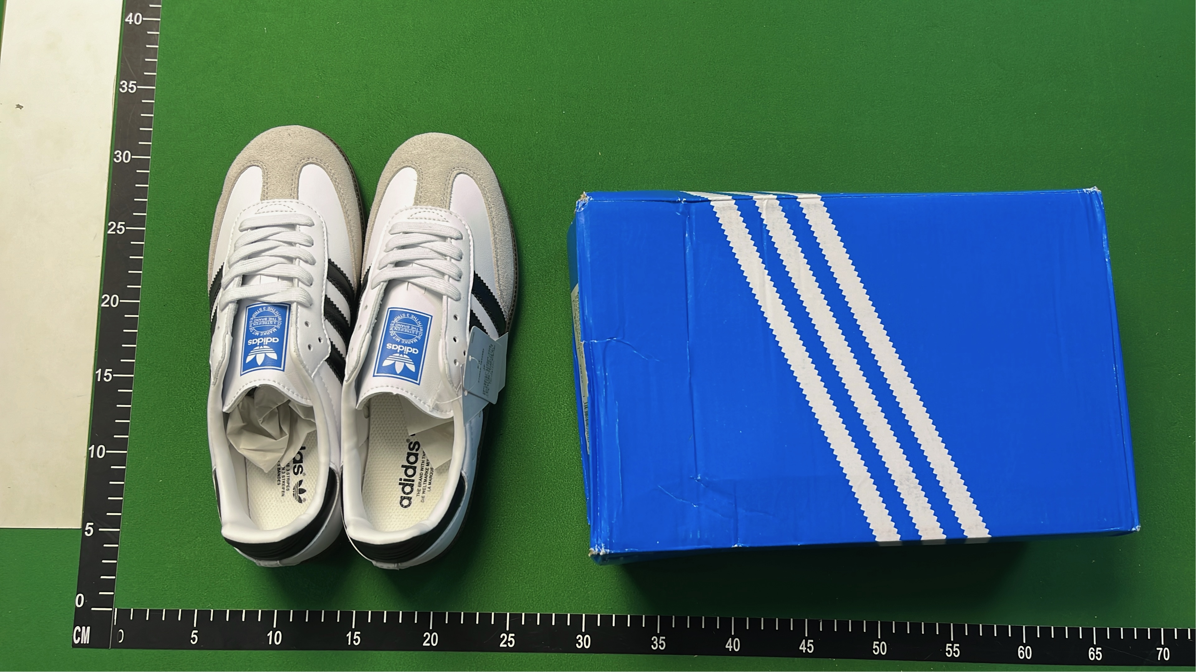 Adidas Samba OG Black White Gum Sole Sneakers