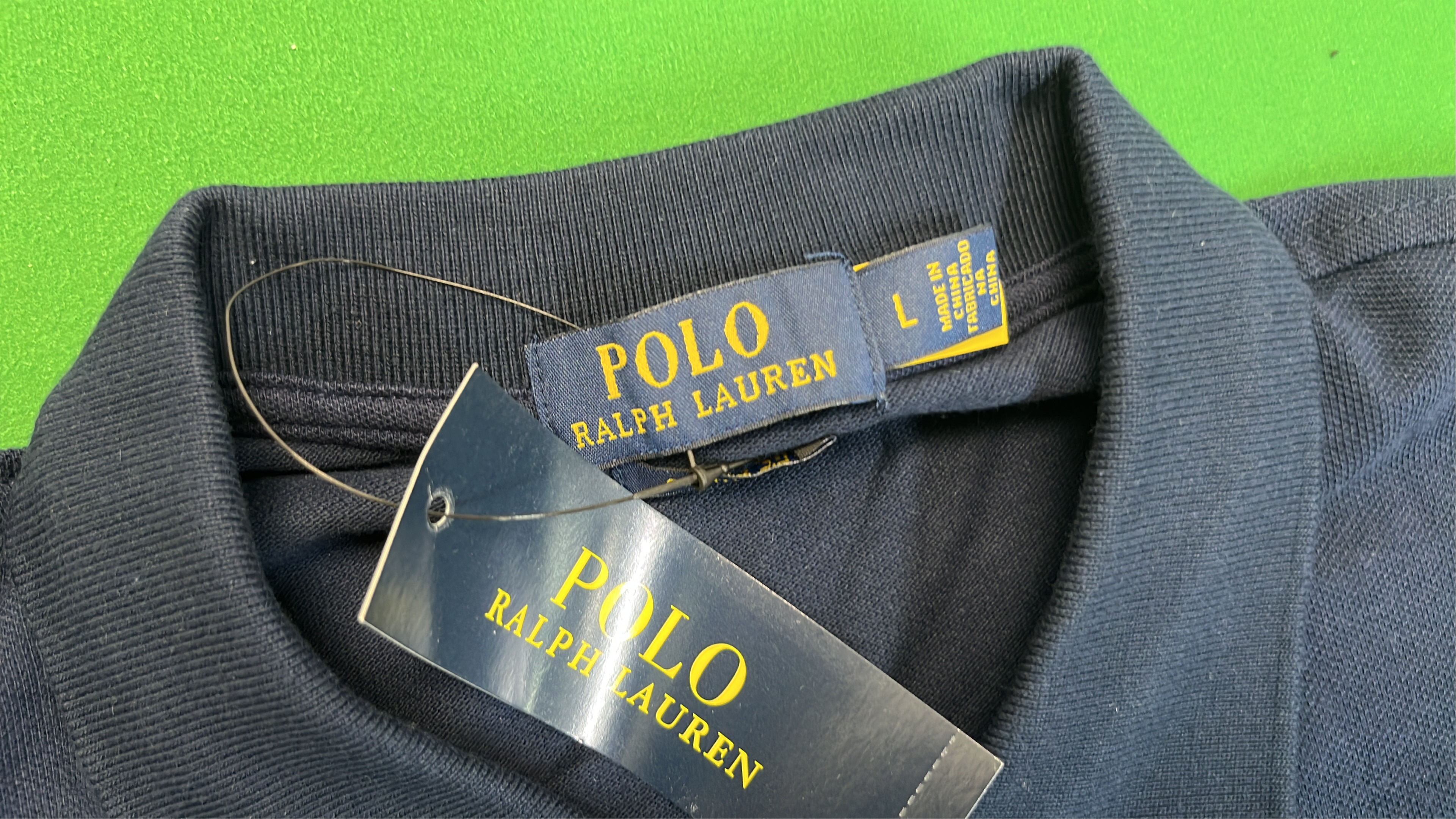 Dubai Polo Shirt with Big Pony Logo and UAE Crest