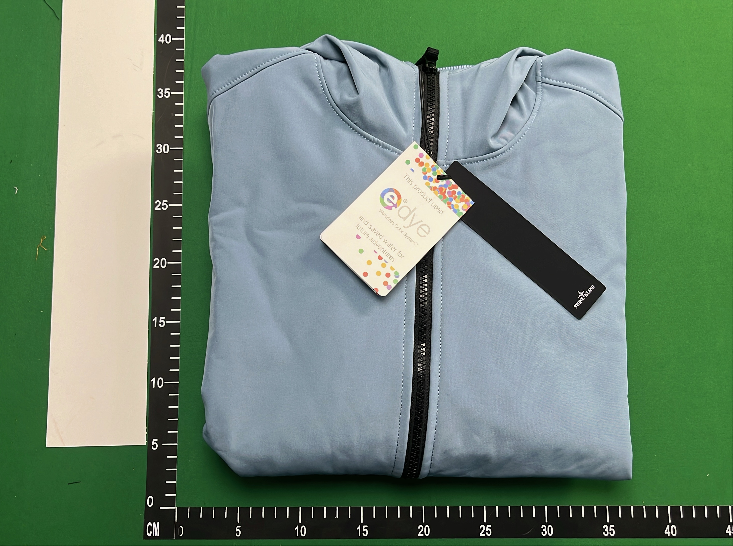 Men's Dark Blue Hooded Zip-Up Jacket with Front Pockets