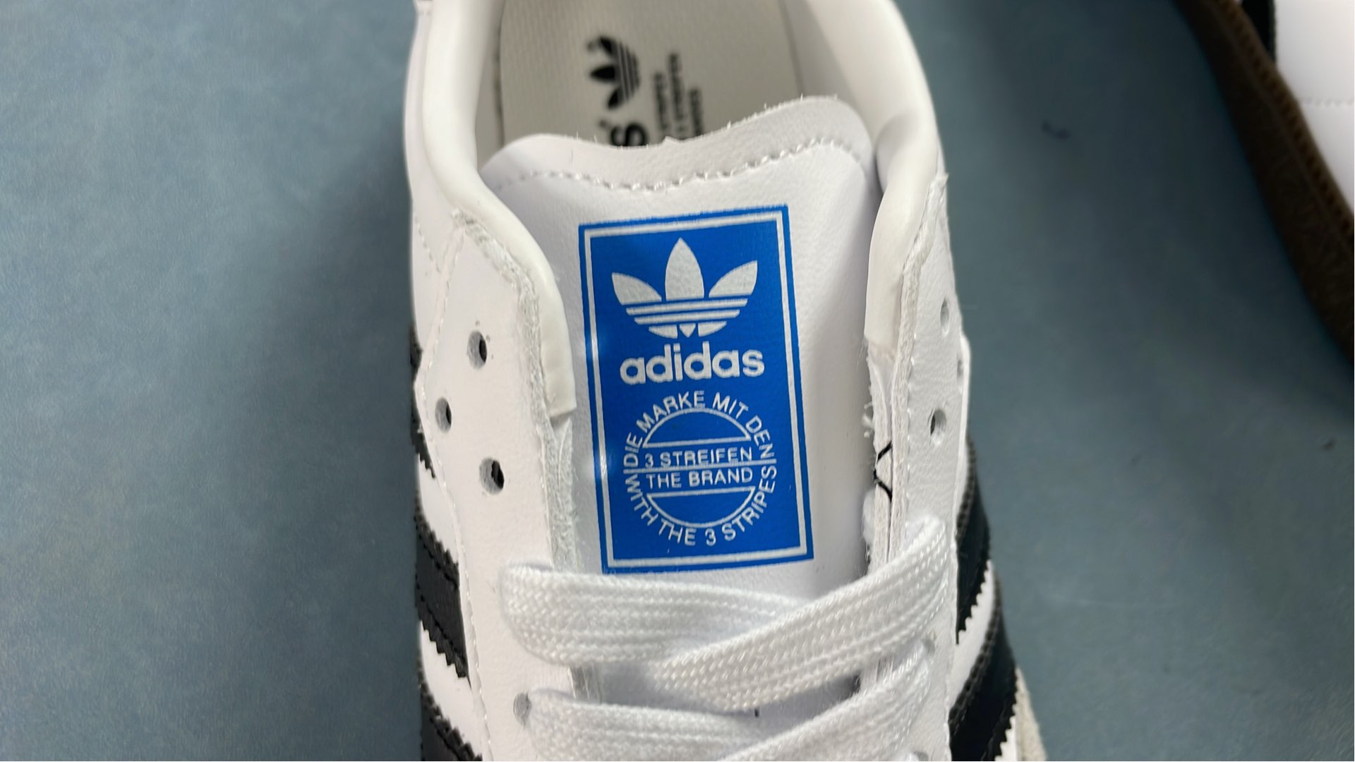 Adidas ABM A2 Classic Sneakers - White, Black, Blue