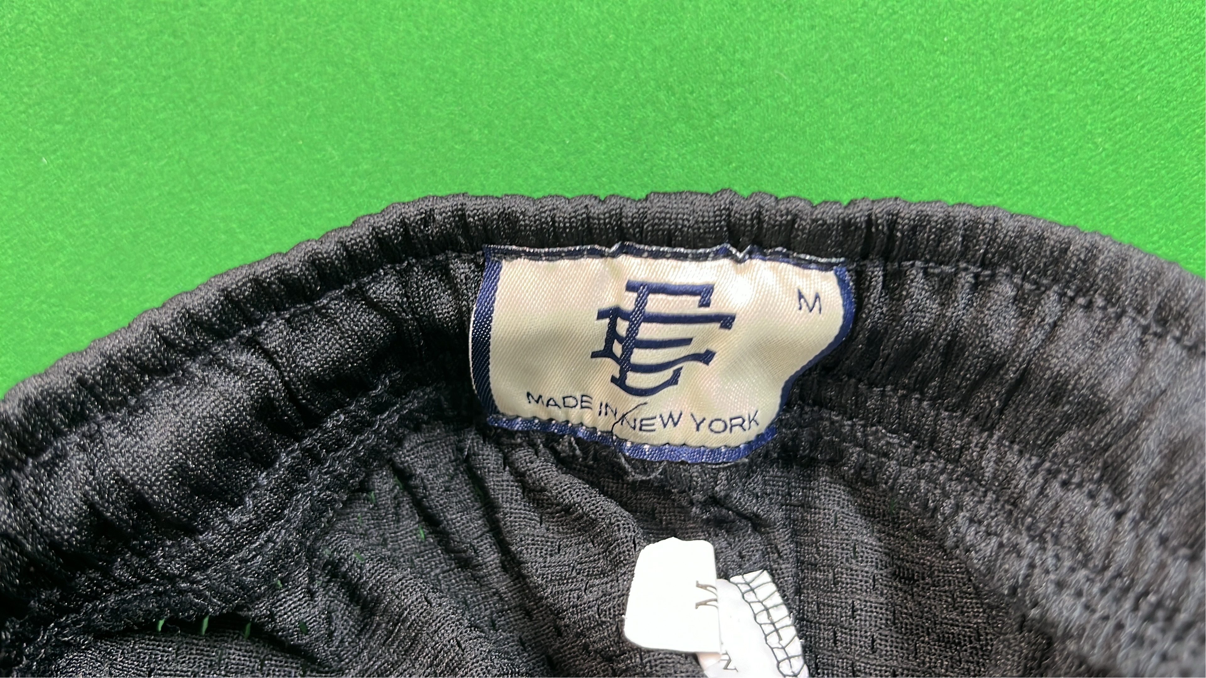 Black Mesh Basketball Shorts with City Print