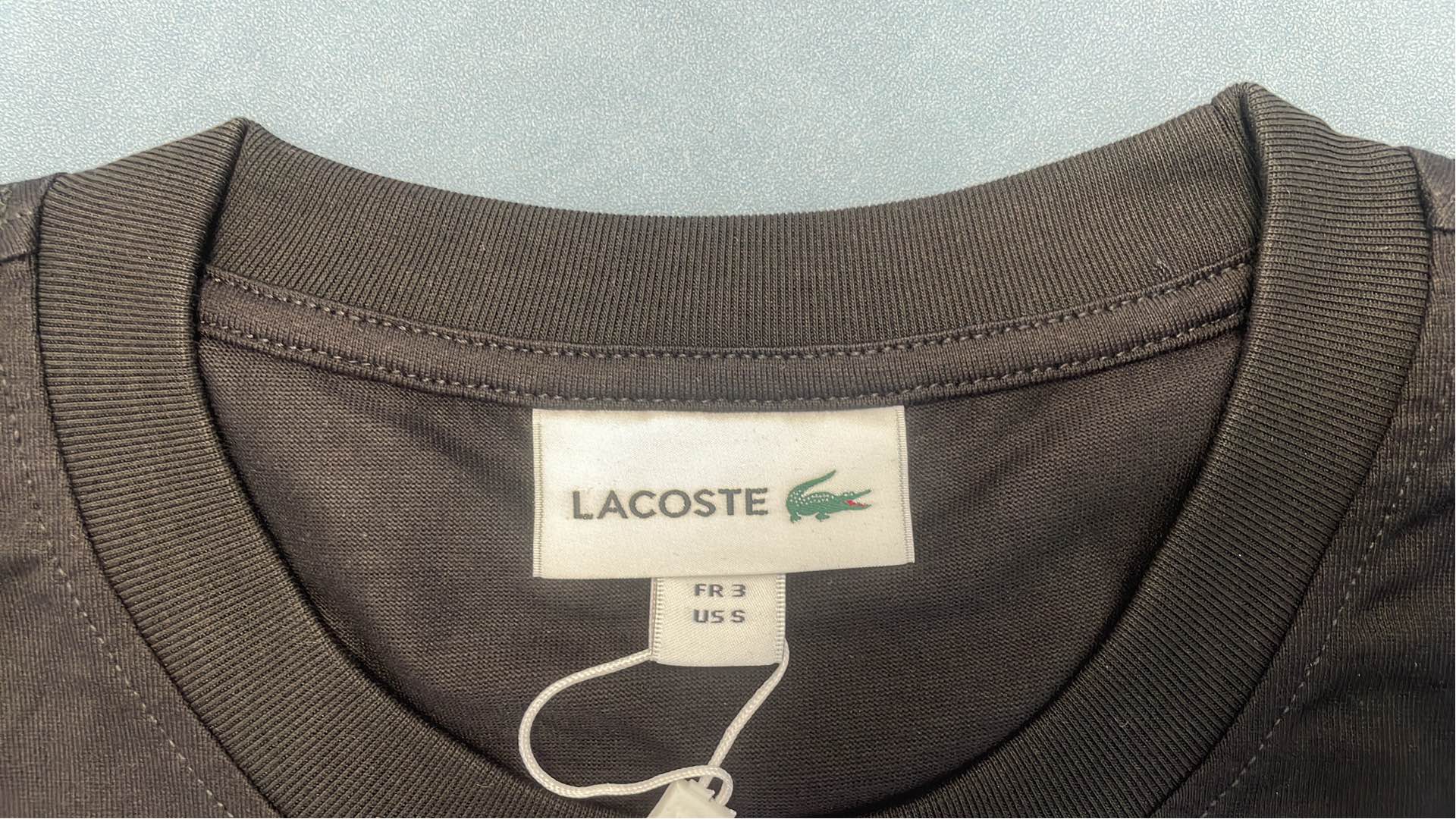 Classic Lacoste Cropped T-Shirt for Women