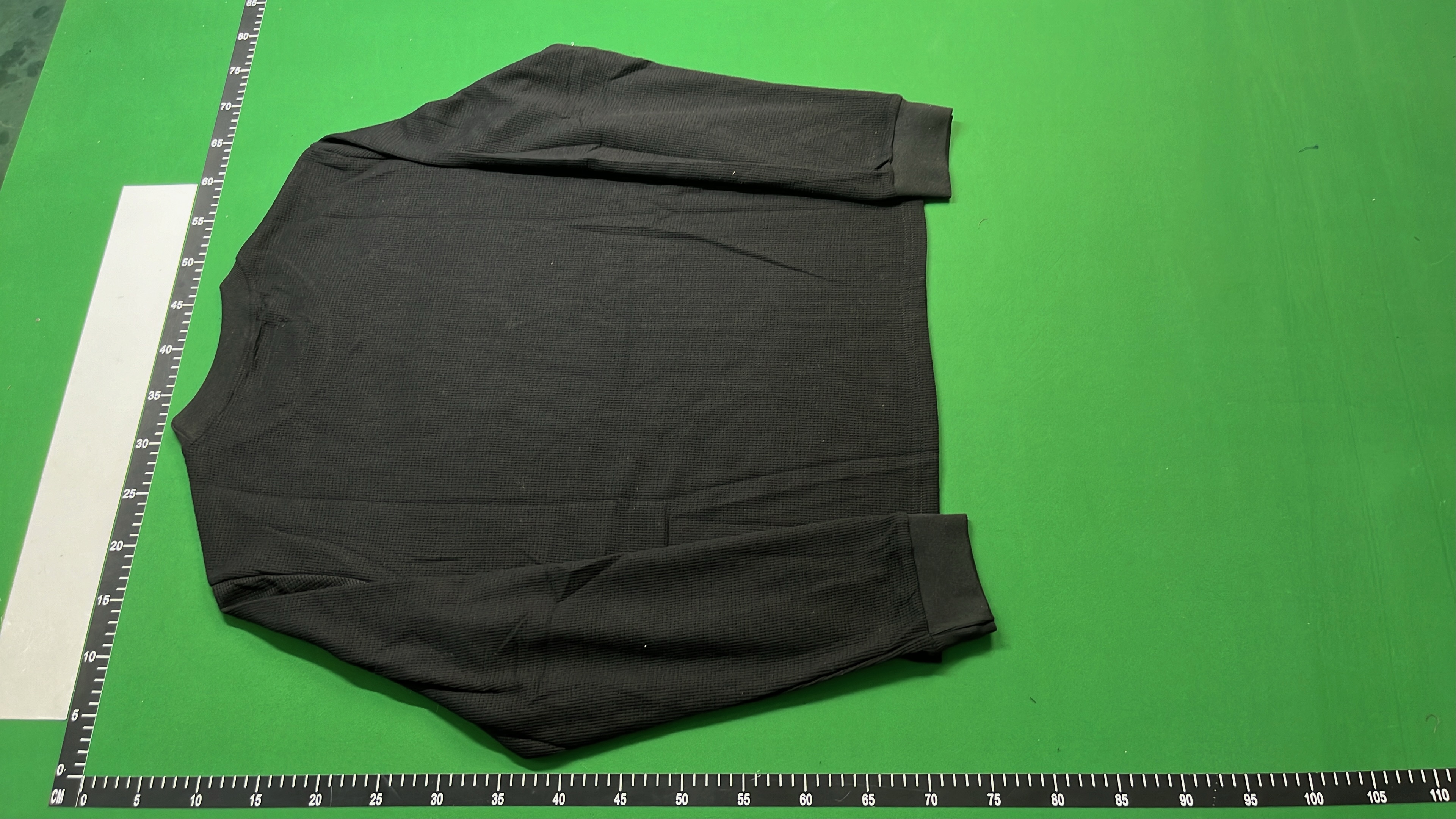 Black Long Sleeve Shirt with Star Design