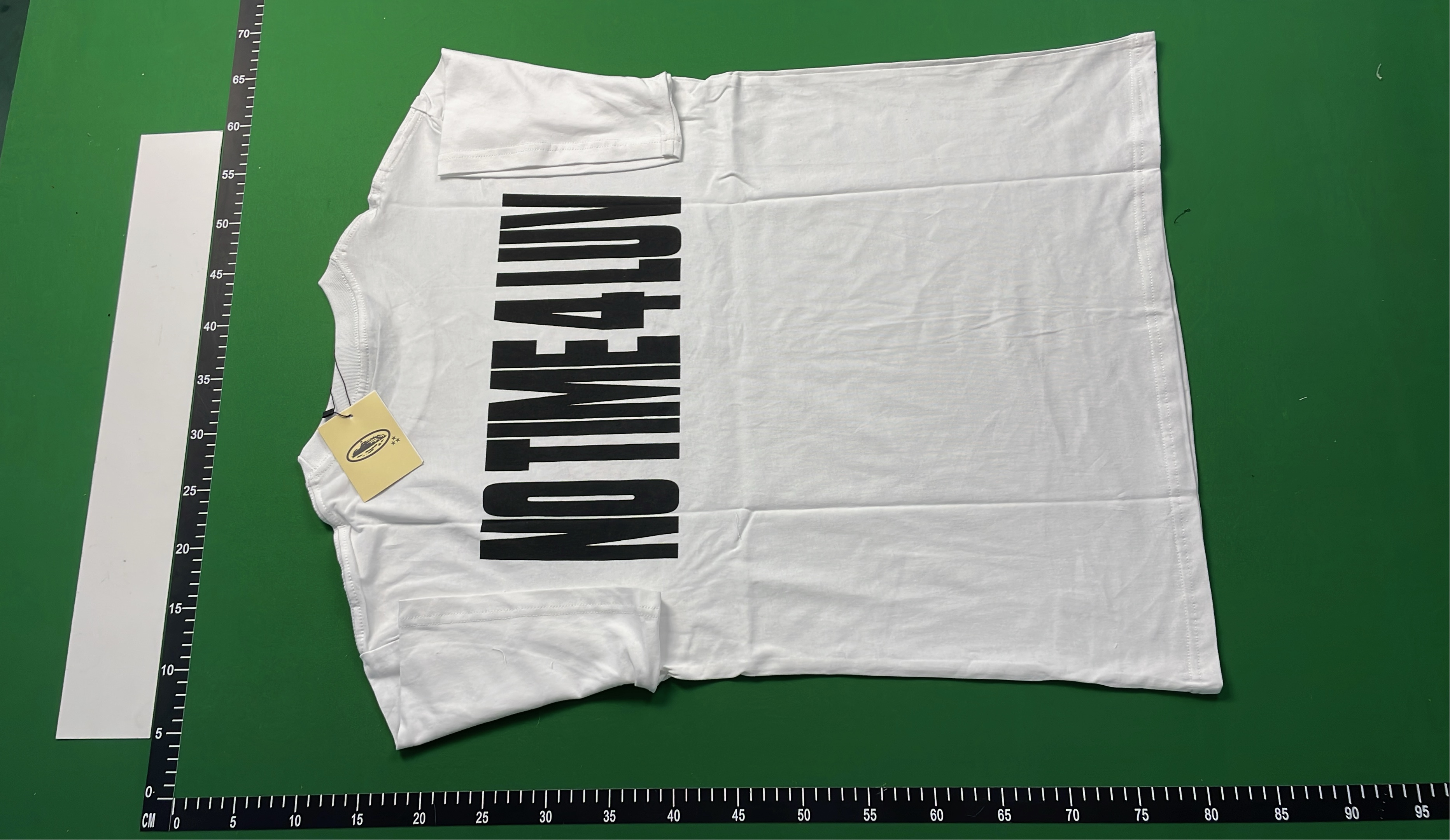 Goo Graphic T-Shirt with Bold Yellow Design