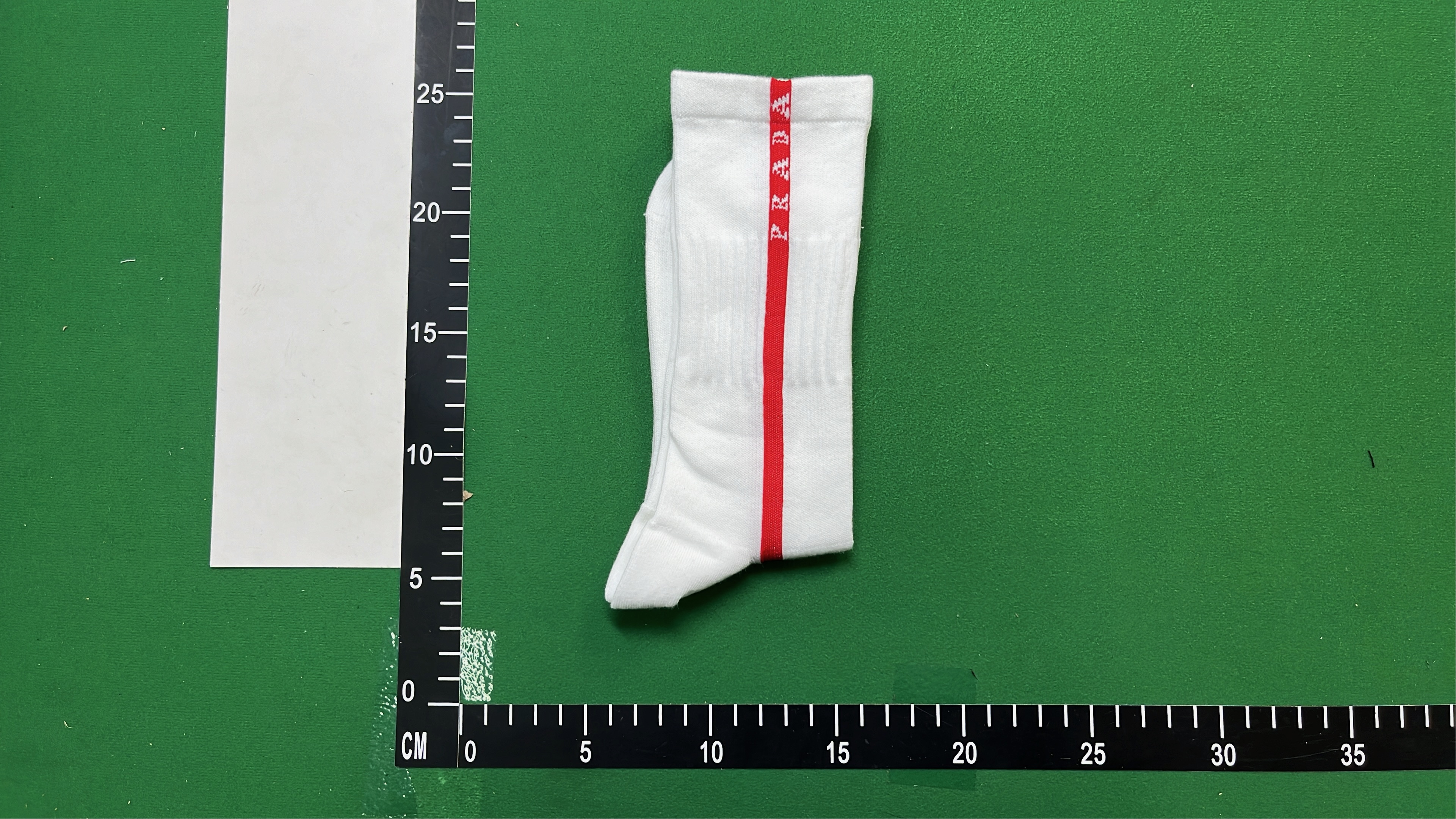 Prada Red Stripe Socks - White & Black