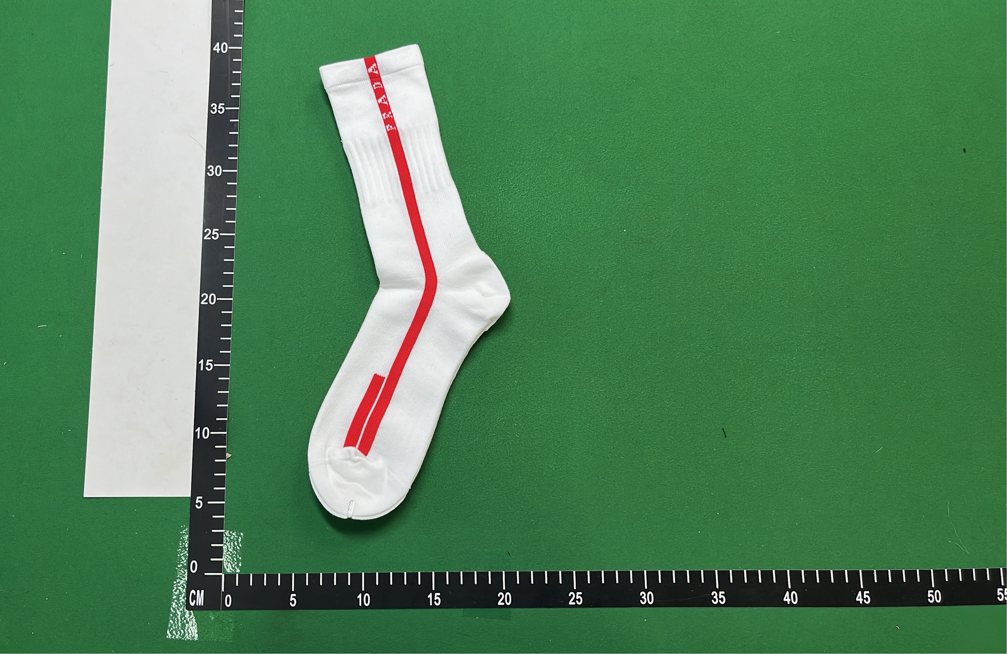 Prada Red Stripe Socks - White & Black