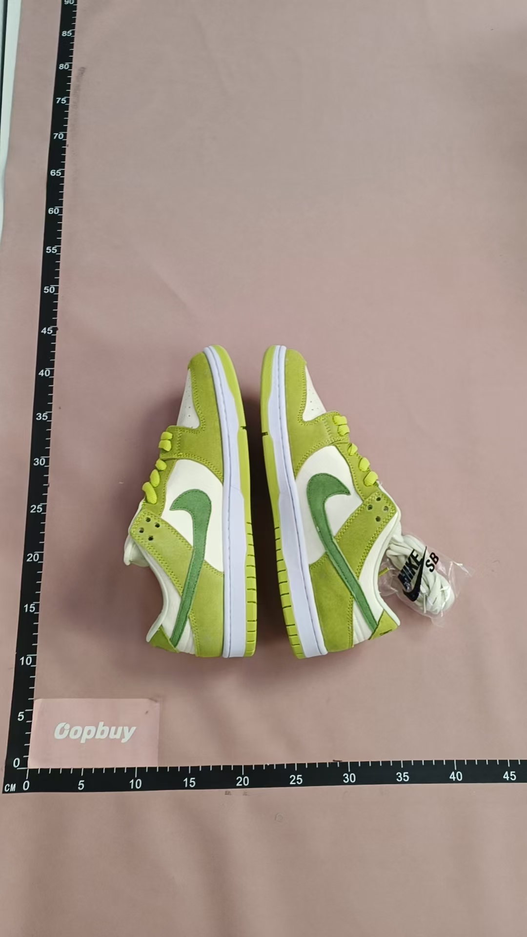 Nike Dunk Low Green Suede Sneakers