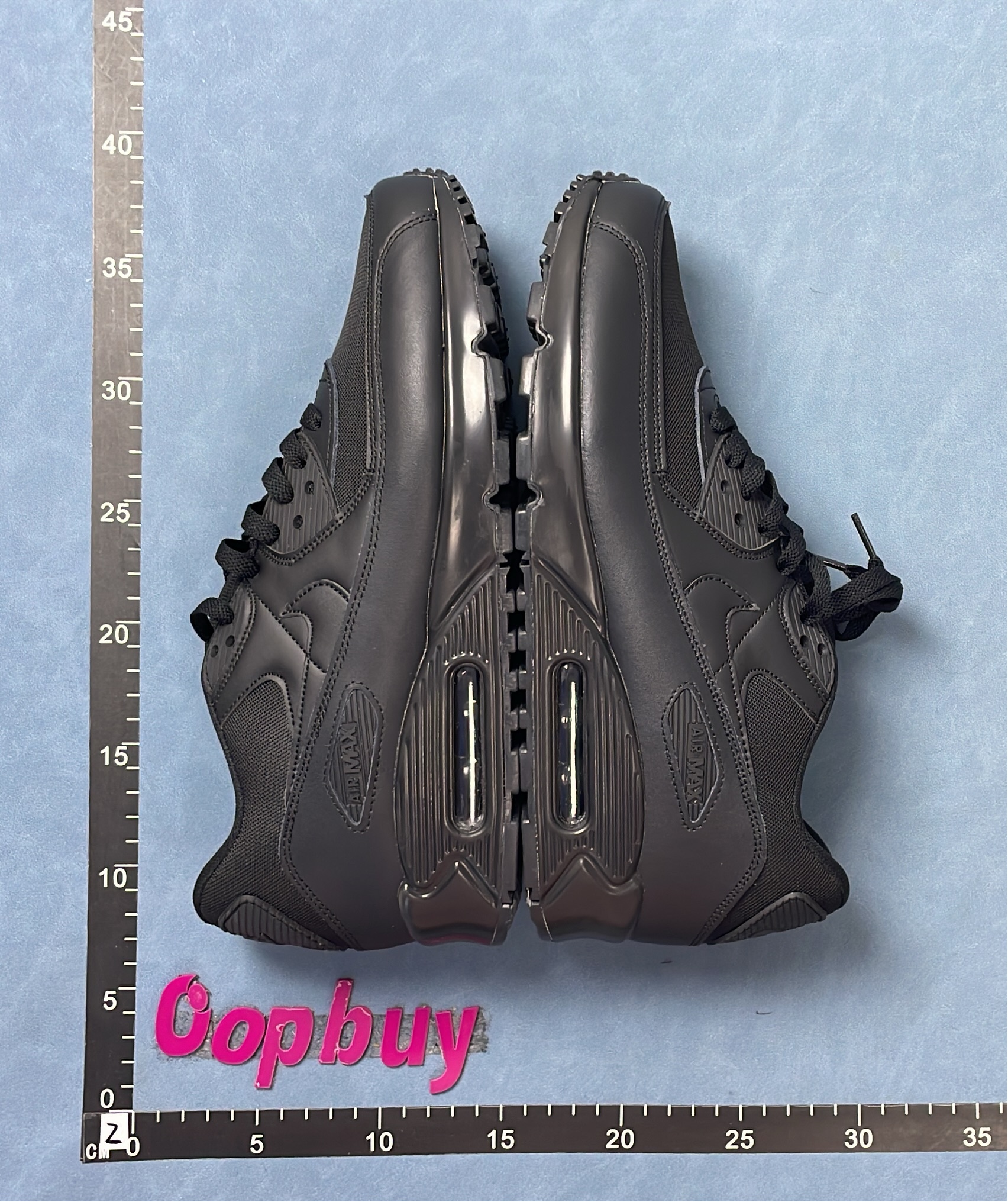 Nike Air Max 90 Black Red Grey Men's Sneakers
