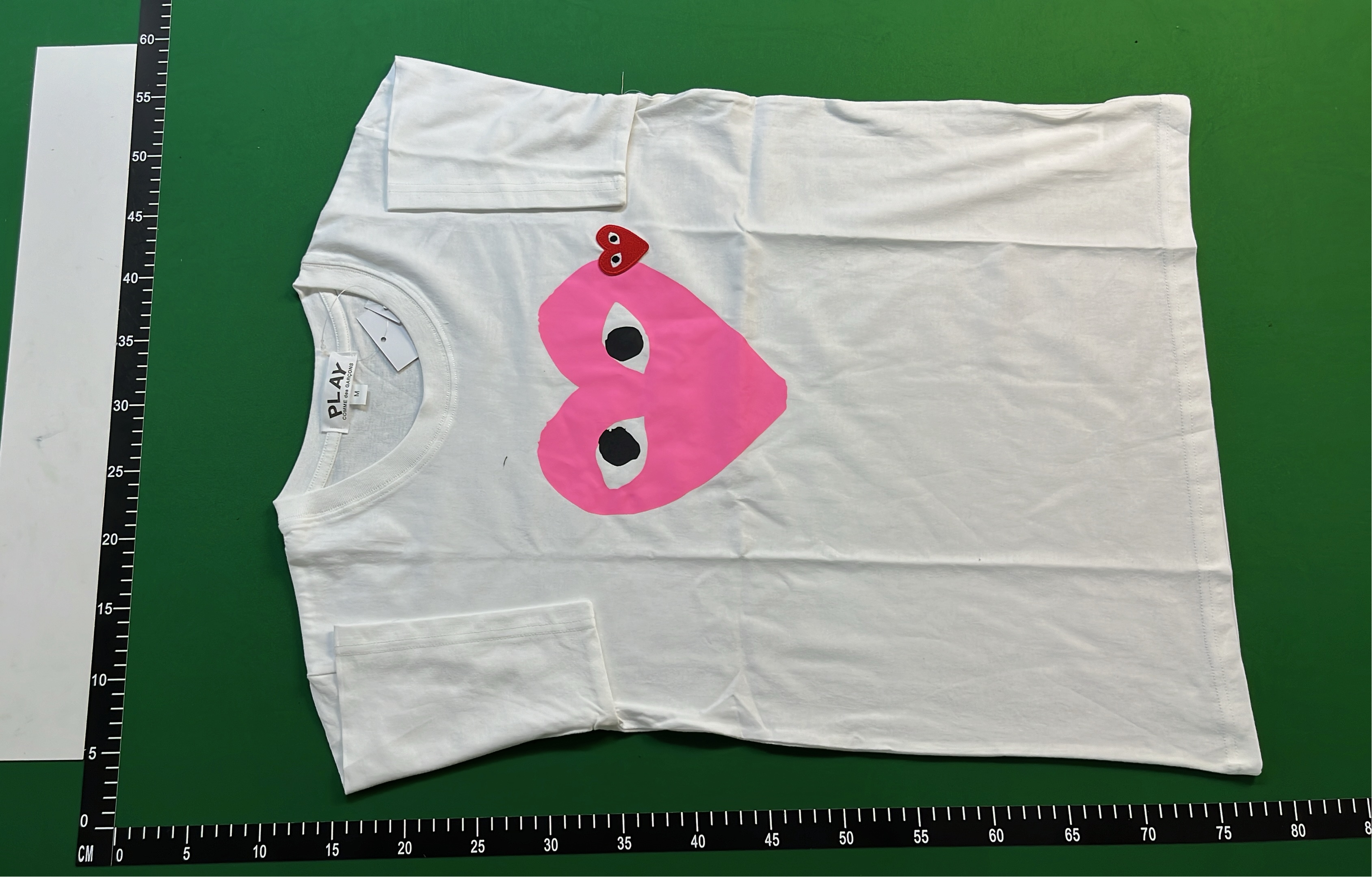 Comme des Gar&ccedil;ons Red Heart Eye T-Shirt