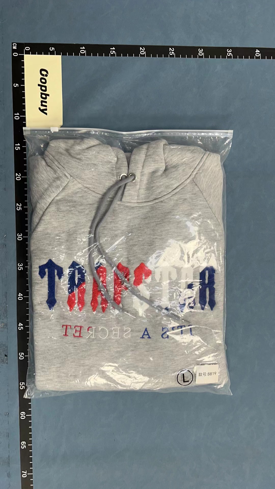 TRAPSTAR Rainbow Logo Hoodie - Black Oversized Sweatshirt