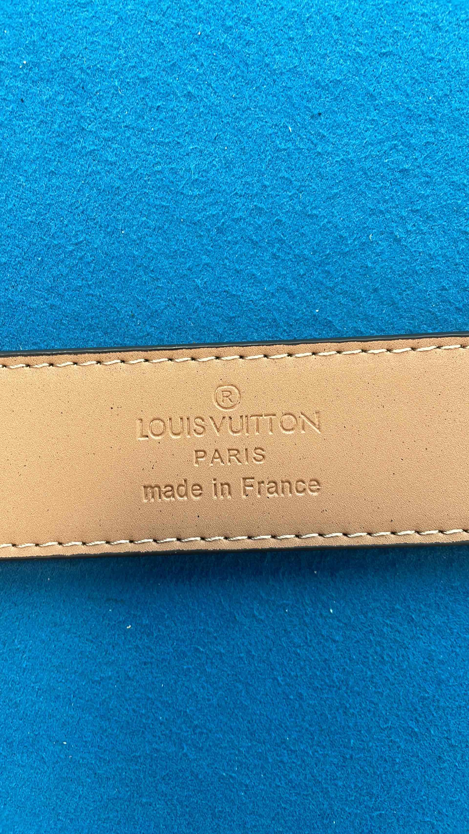 LV Monogram and Damier Belt Collection