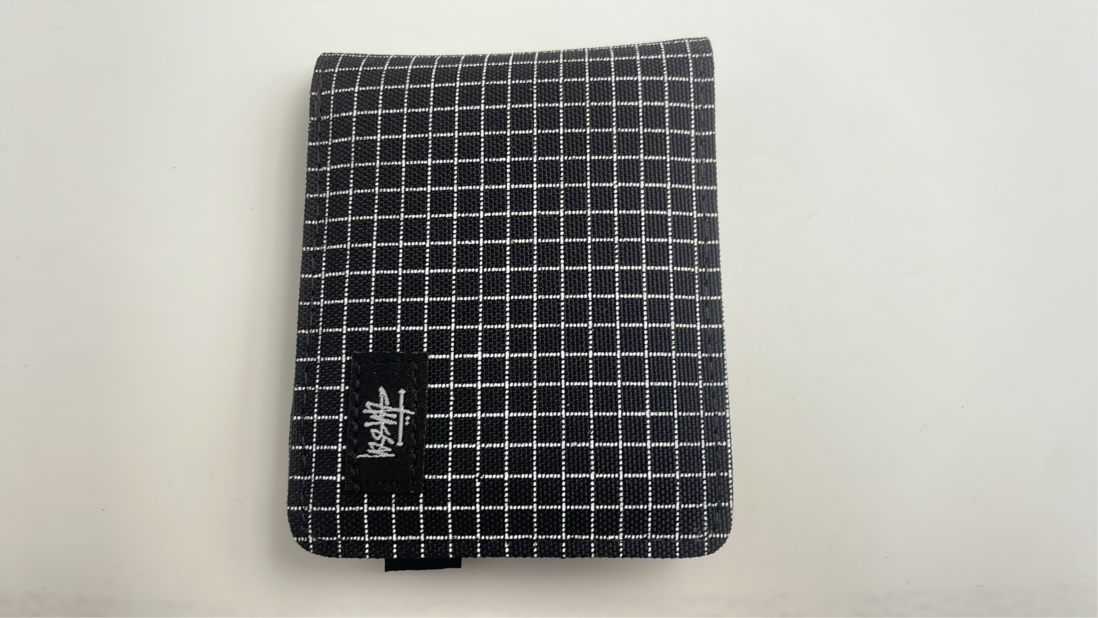 Stussy Blue Grid Wallet in Gift Box