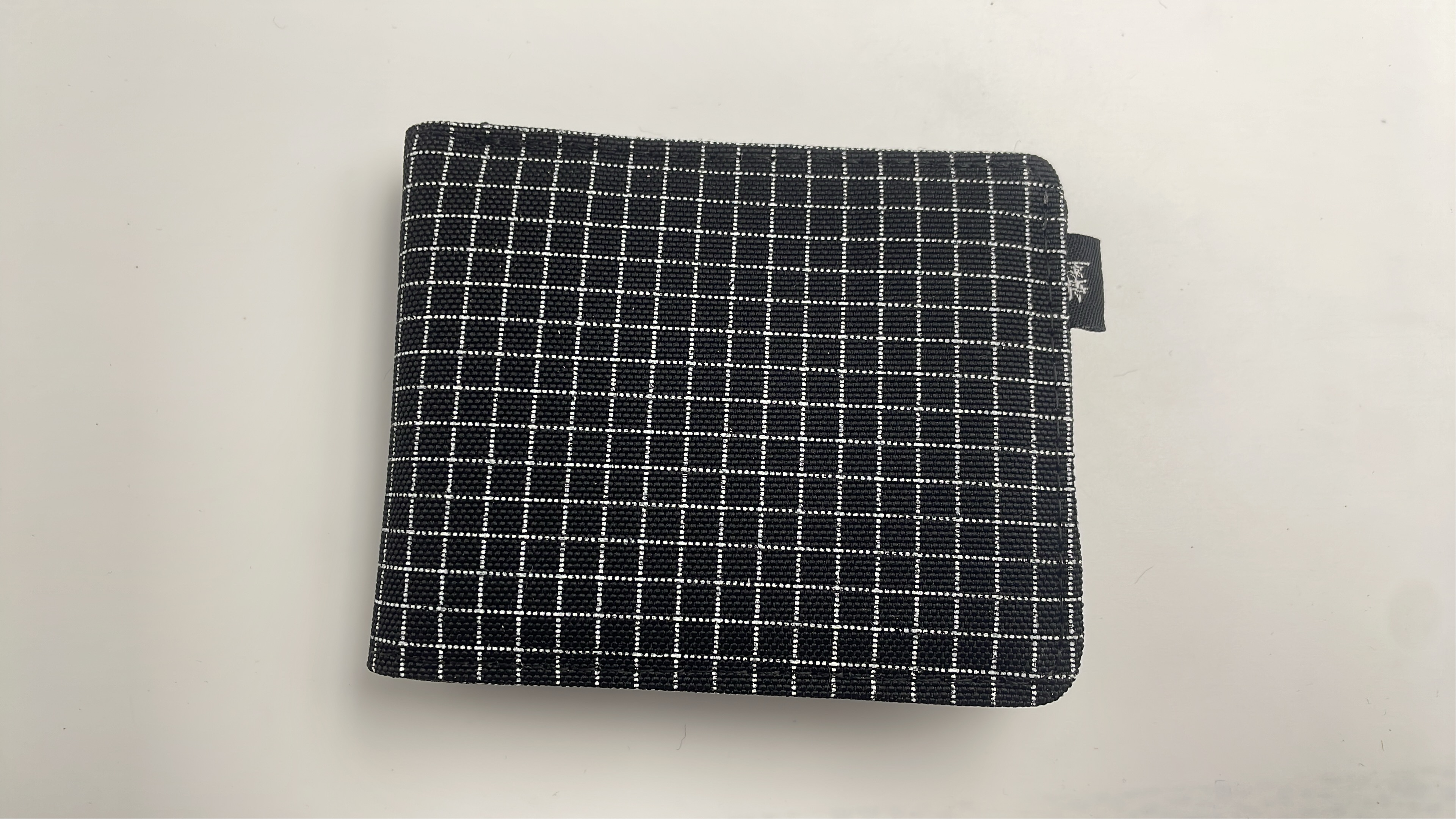 Stussy Blue Grid Wallet in Gift Box