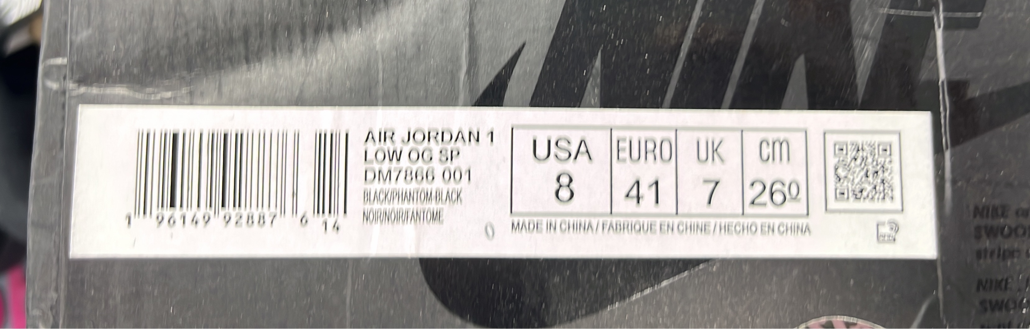 Nike Air Jordan 1 Low OG Olive White Black Sneakers