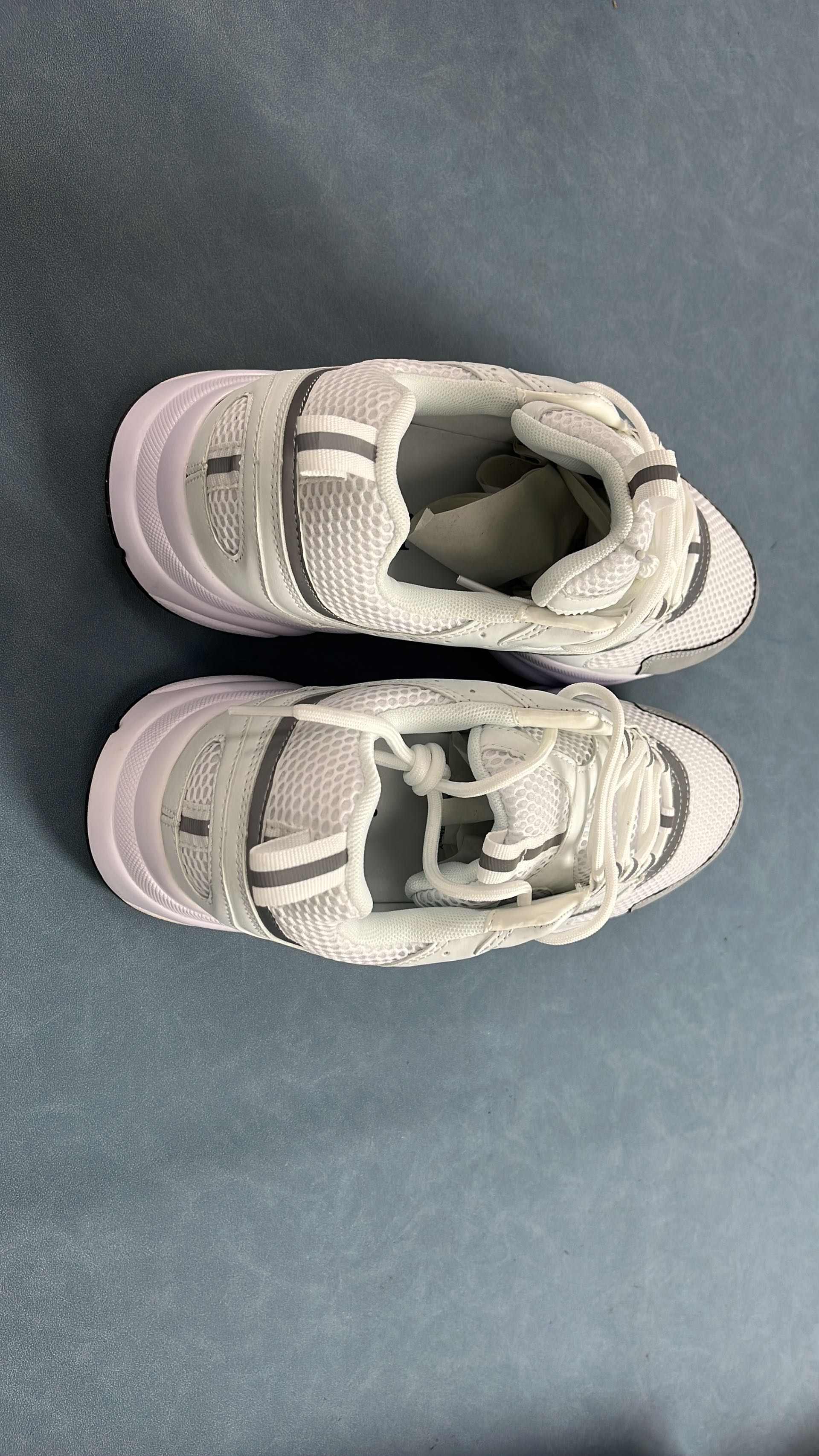 Dior D-Force Black Sneakers with Rainbow Accents