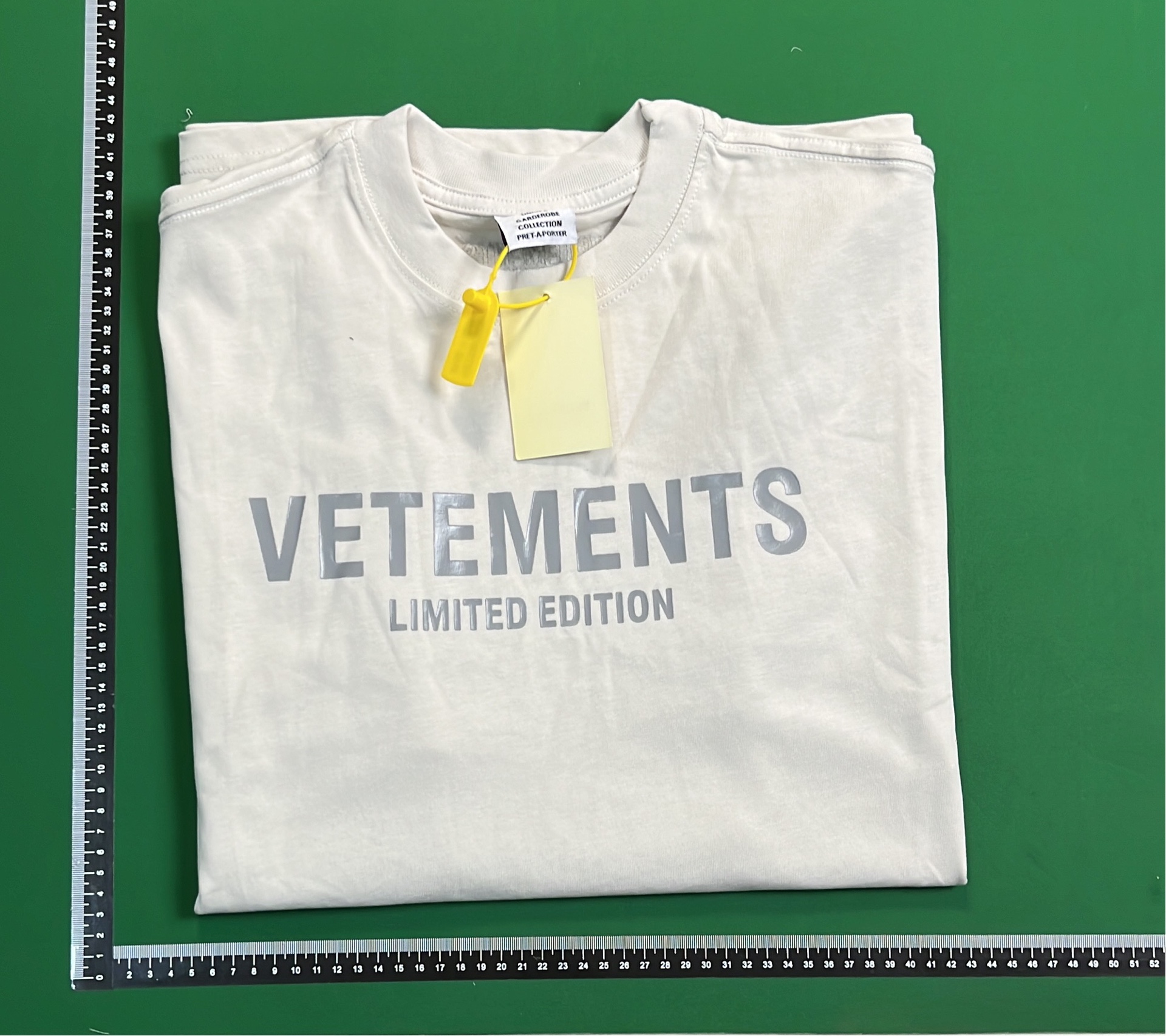 White T-Shirt with Subtle Design