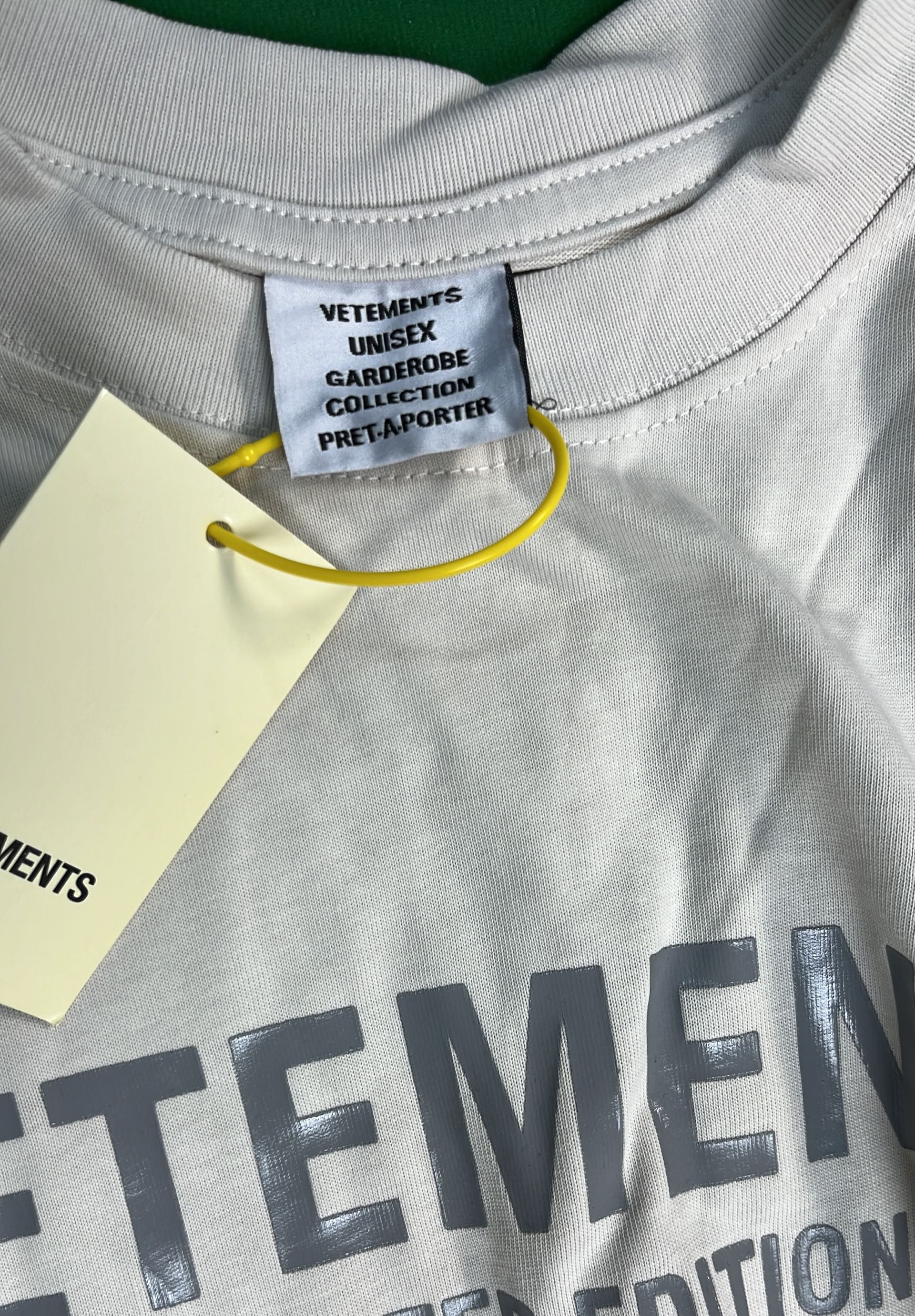 White T-Shirt with Subtle Design