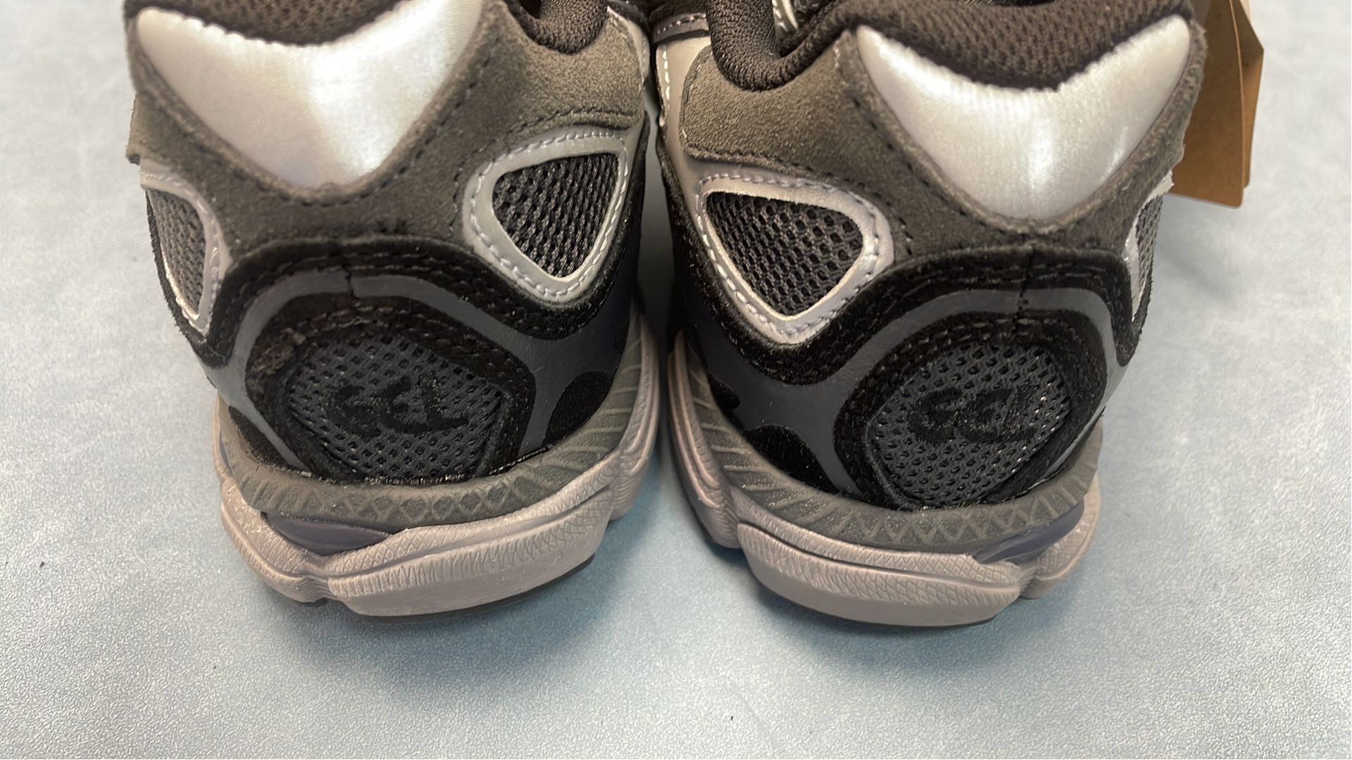 Asics Gel-Kayano 14 Black Silver Running Shoes