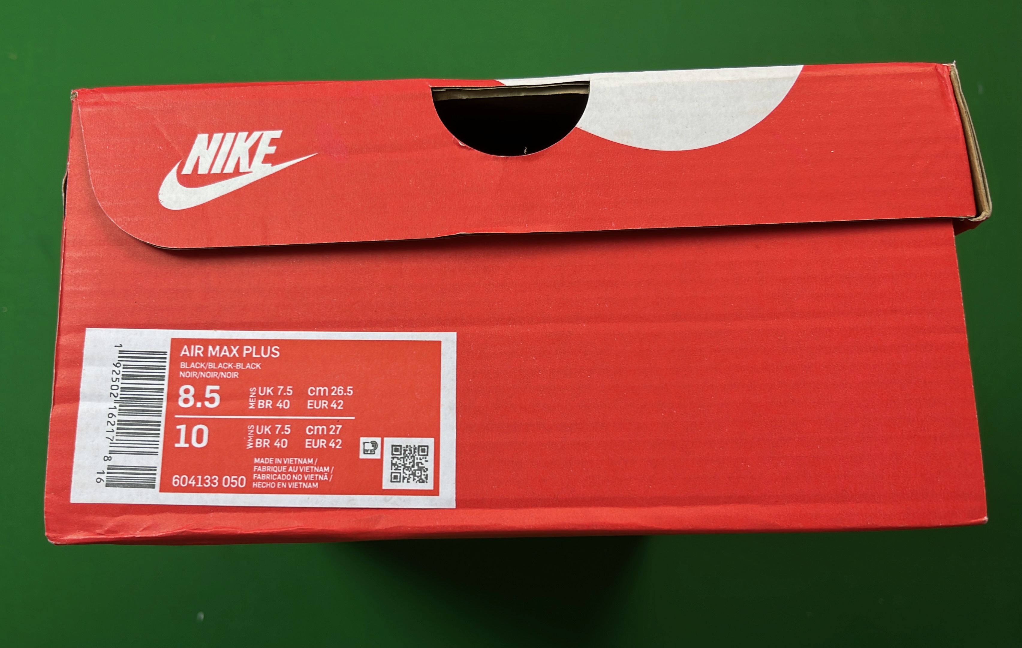 Nike Air Max TN Black Sneakers Men's Running Shoes