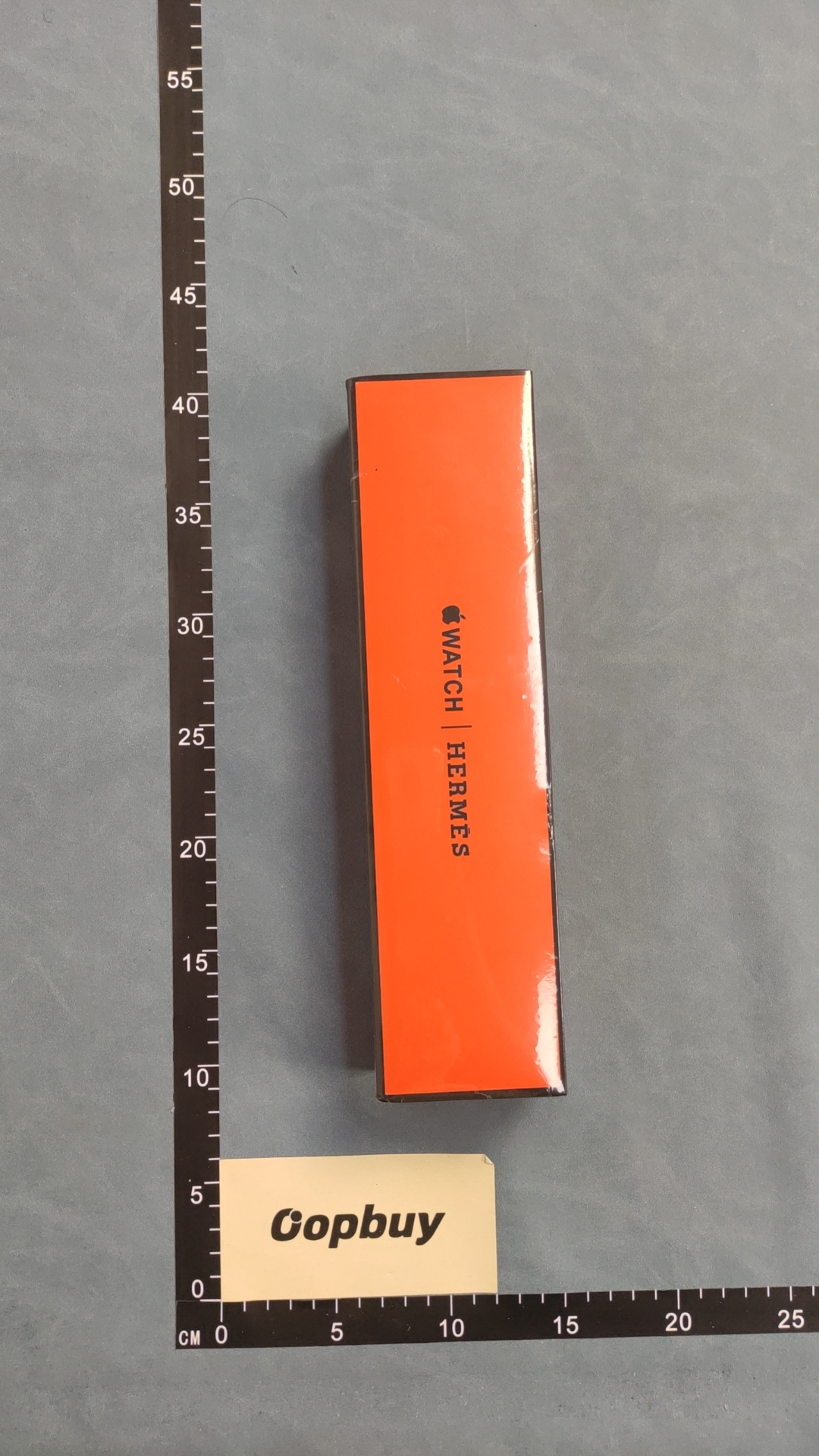 Apple Watch Herm&egrave;s Orange Leather Band Smartwatch
