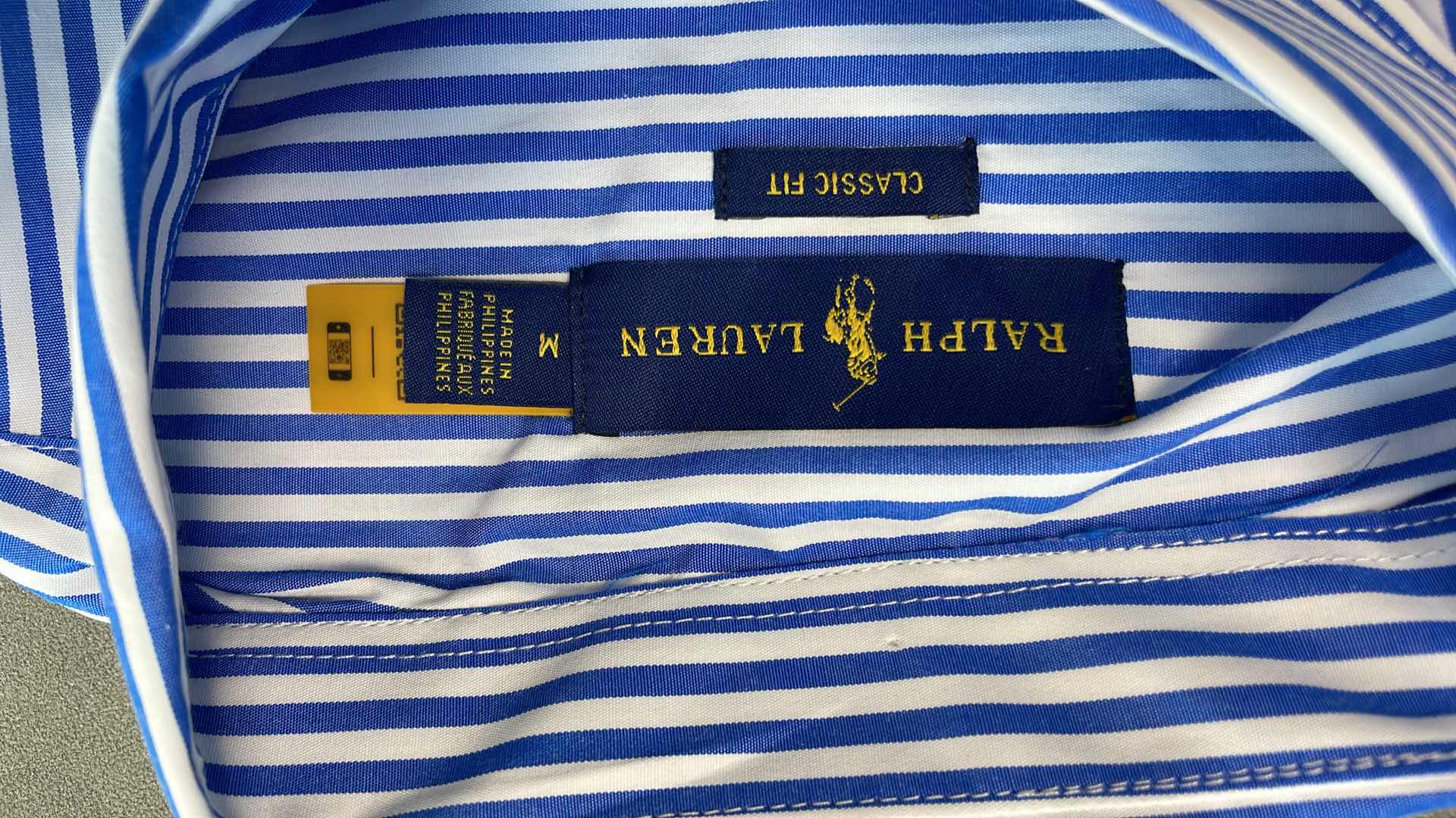 Ralph Lauren Custom Slim Fit Striped Button-Down Shirt