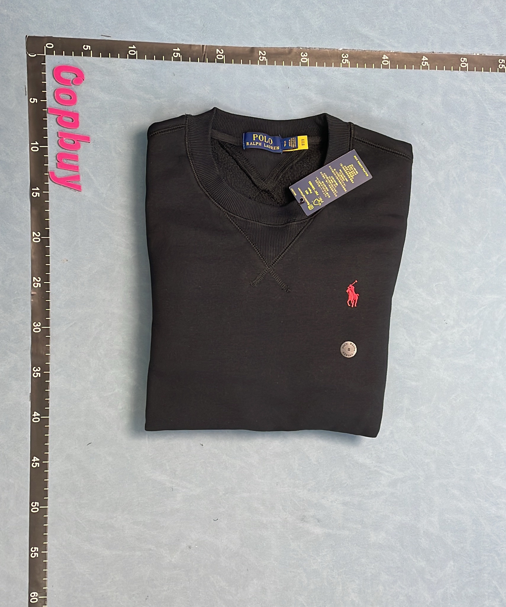 Black Crewneck Sweatshirt for Men and Women