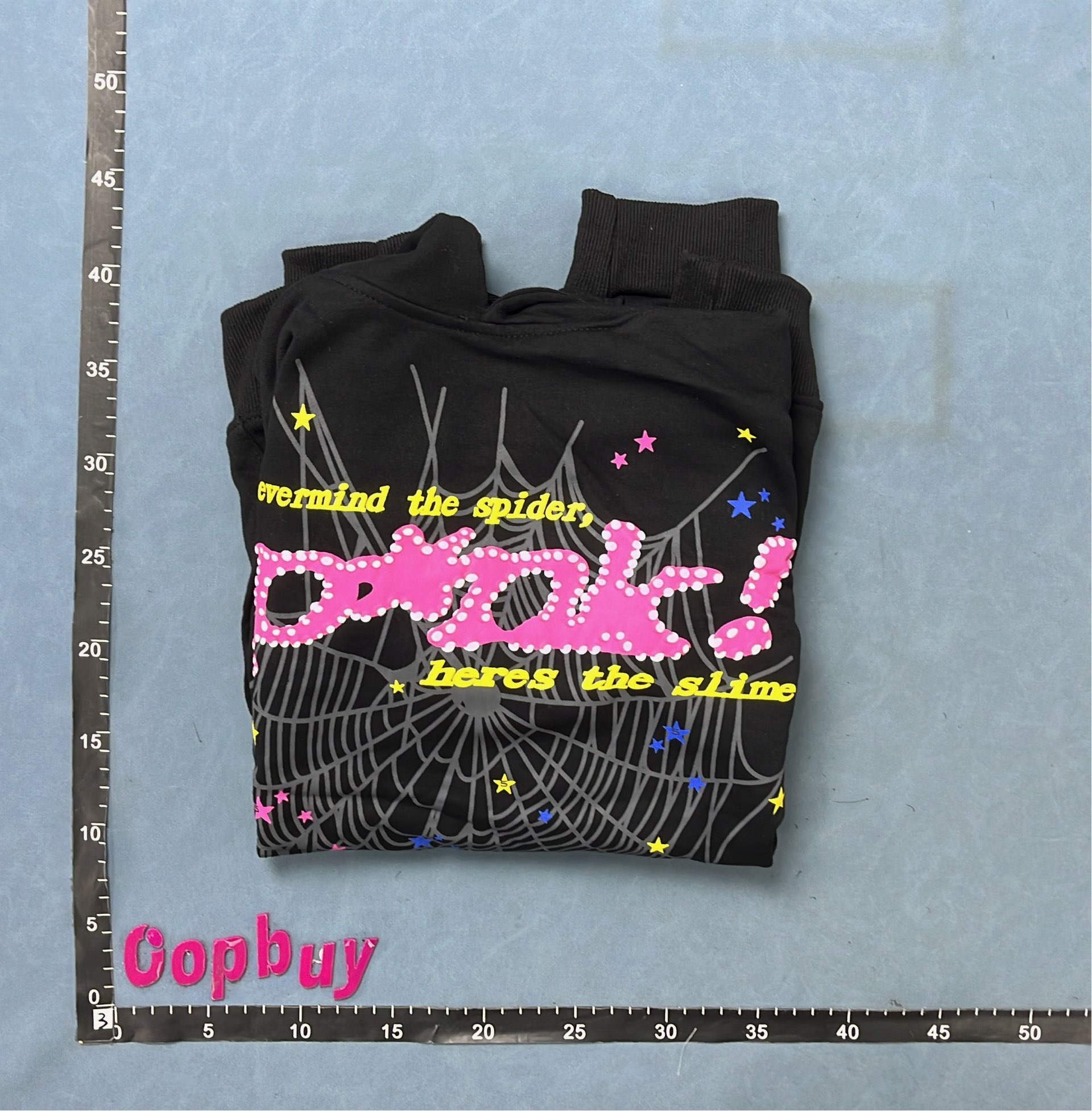 Spider Hoodie & Sweatpants Set - Colorful Spider Web Design