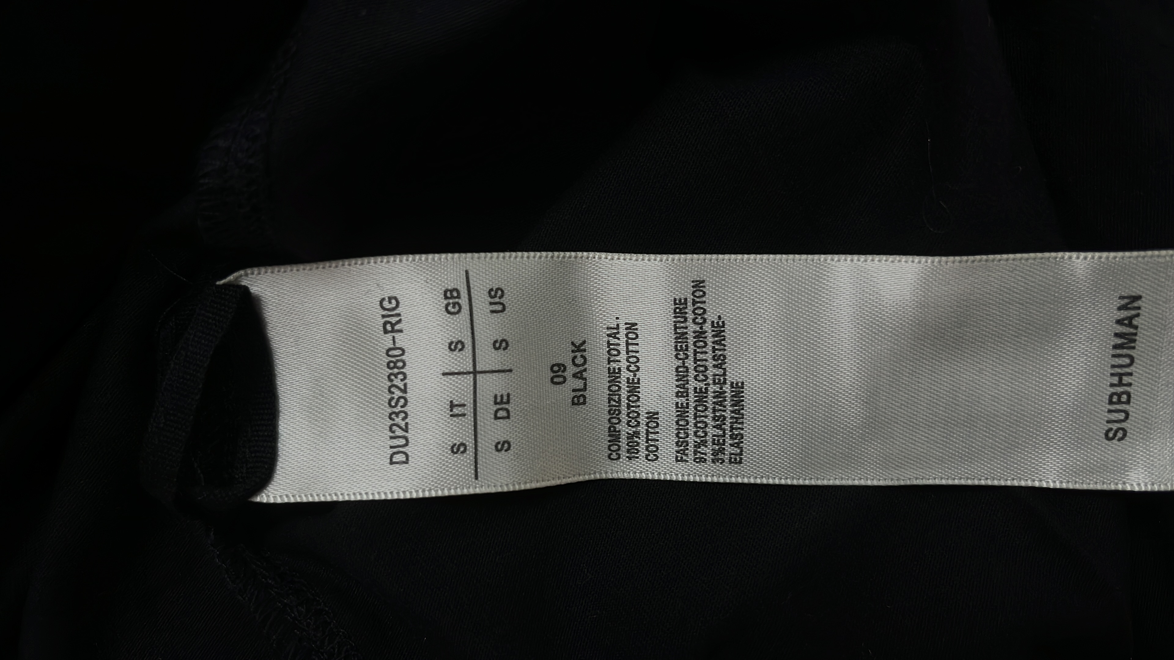 DKKR Black Sleeveless Tank Top with Logo and Drawstring