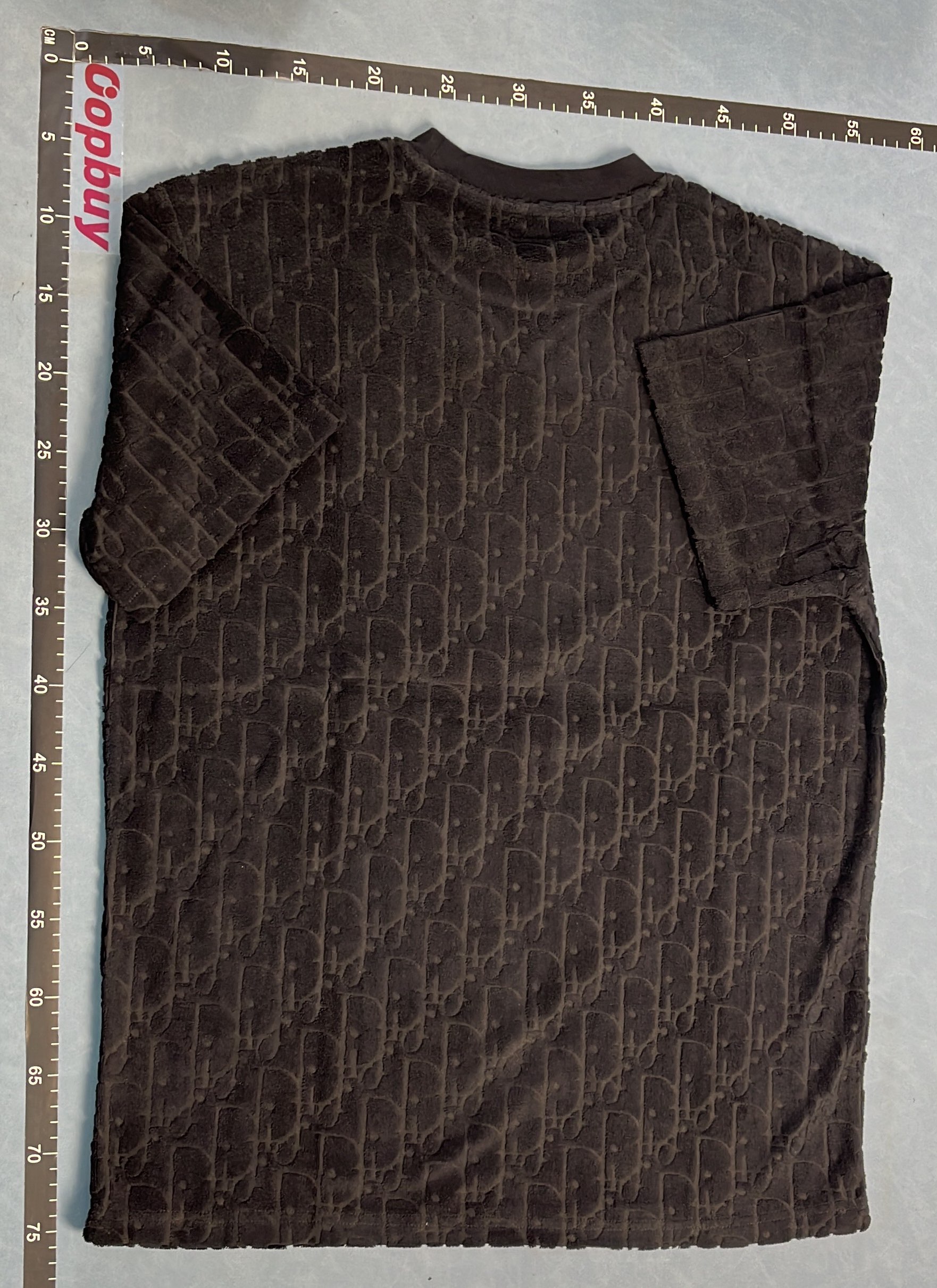 Dior Black Monogram T-Shirt for Men