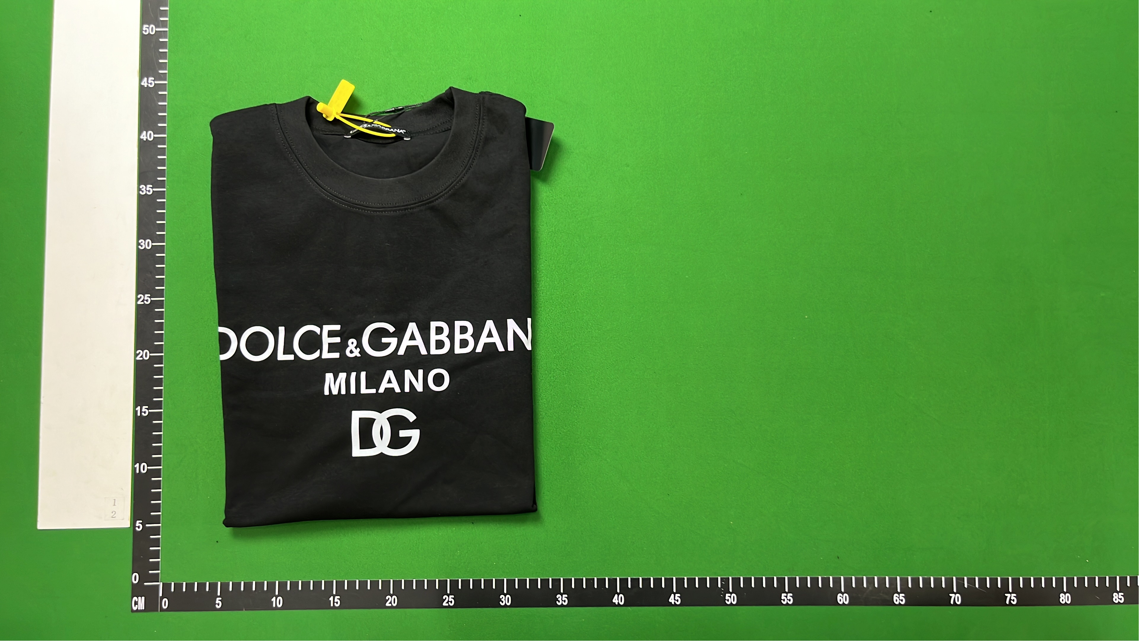 Dolce & Gabbana Milano DG Logo Black T-Shirt