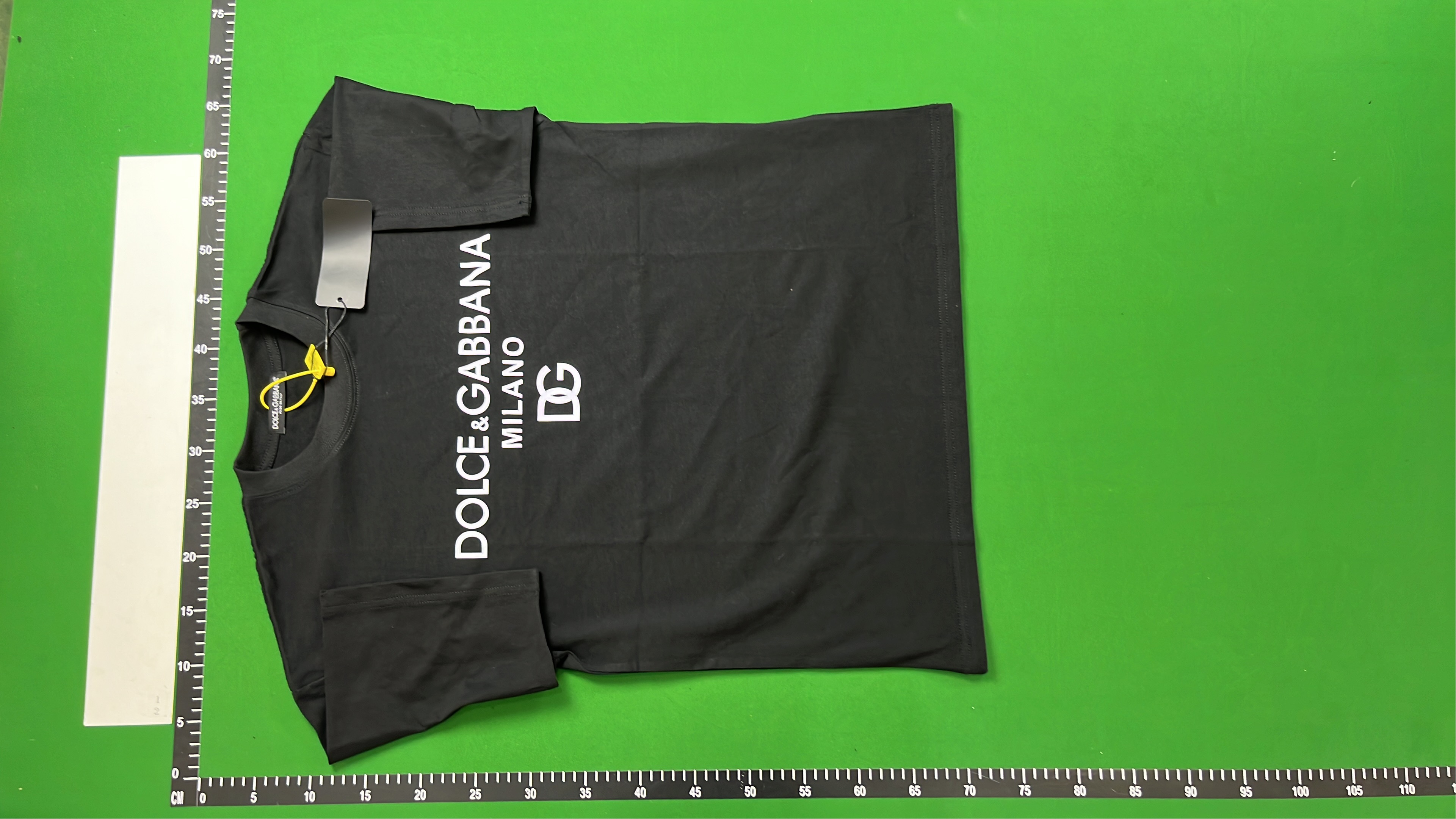 Dolce & Gabbana Milano DG Logo Black T-Shirt