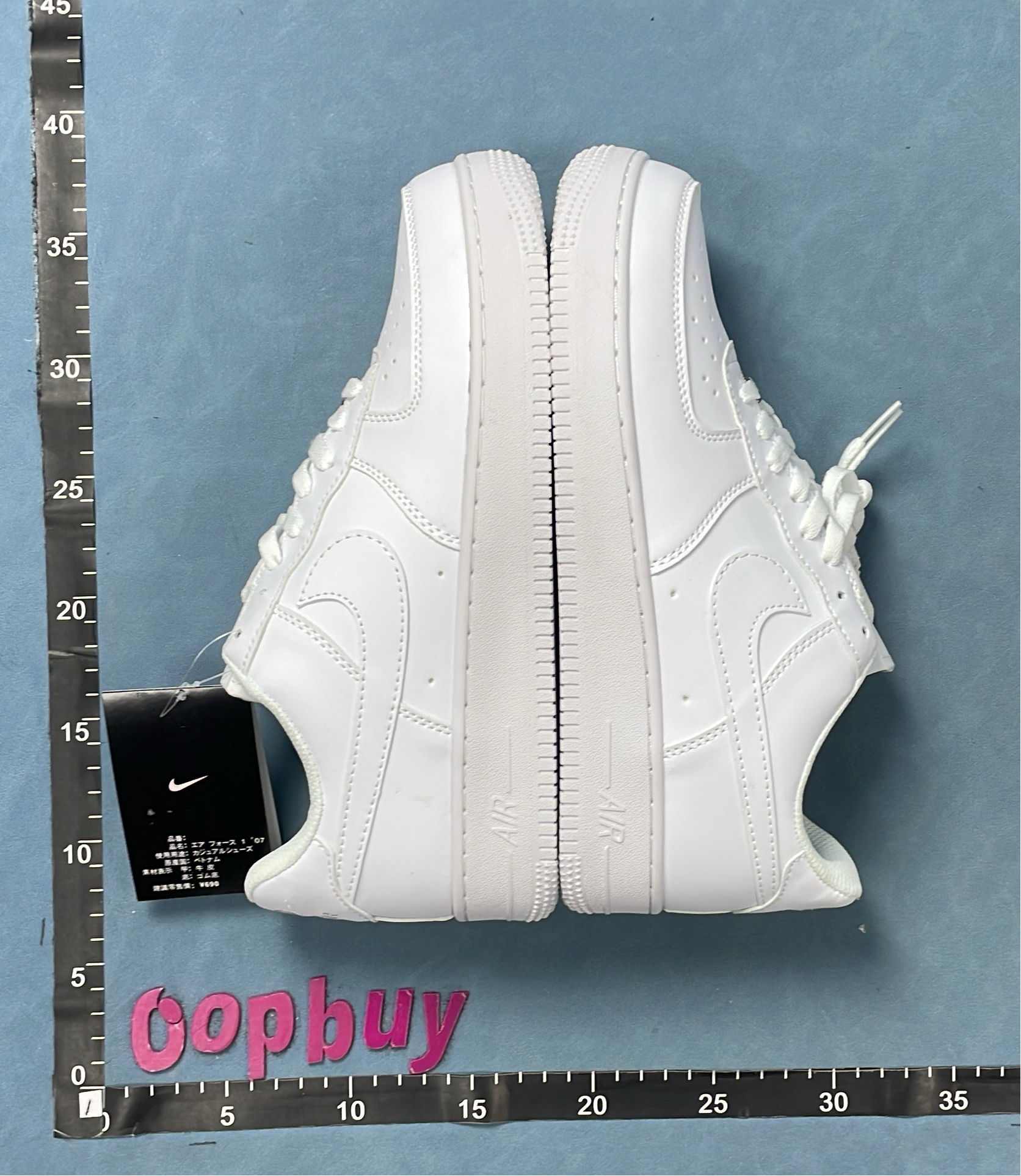 Nike Air Force 1 Low White Leather Sneakers for Men Women
