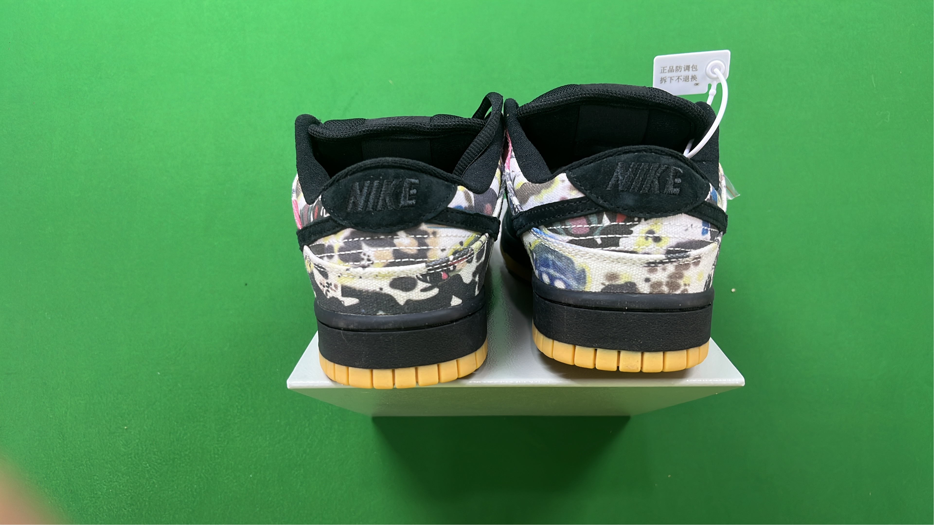 Nike Dunk Low White Purple Tie-Dye Sneakers