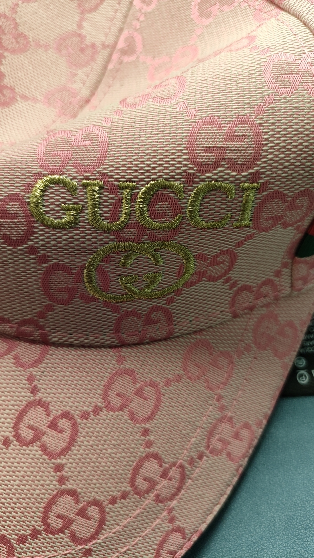 Gucci Baseball Cap with GG Logo Pattern