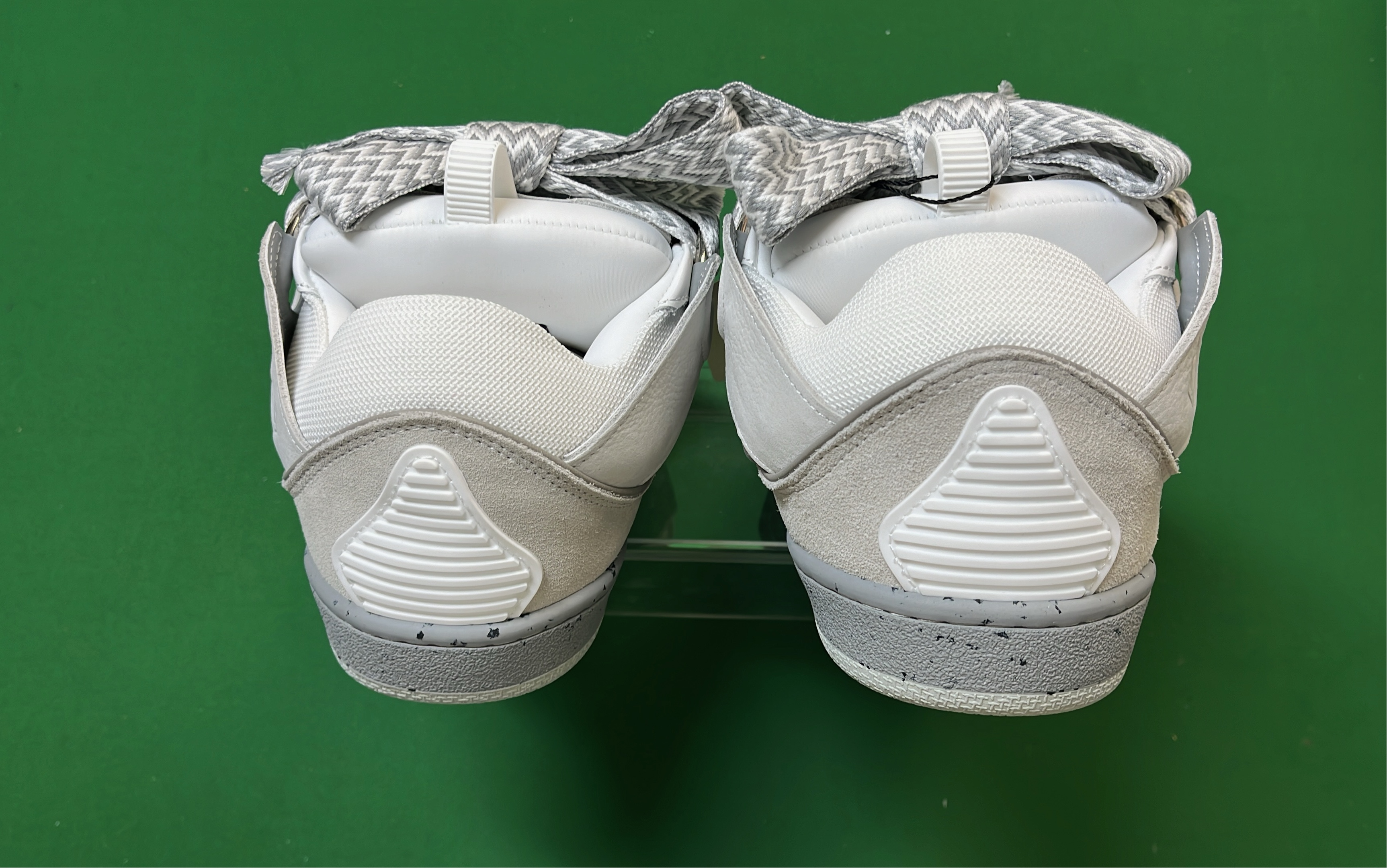 Kith x Nike Air More Uptempo White Sneakers