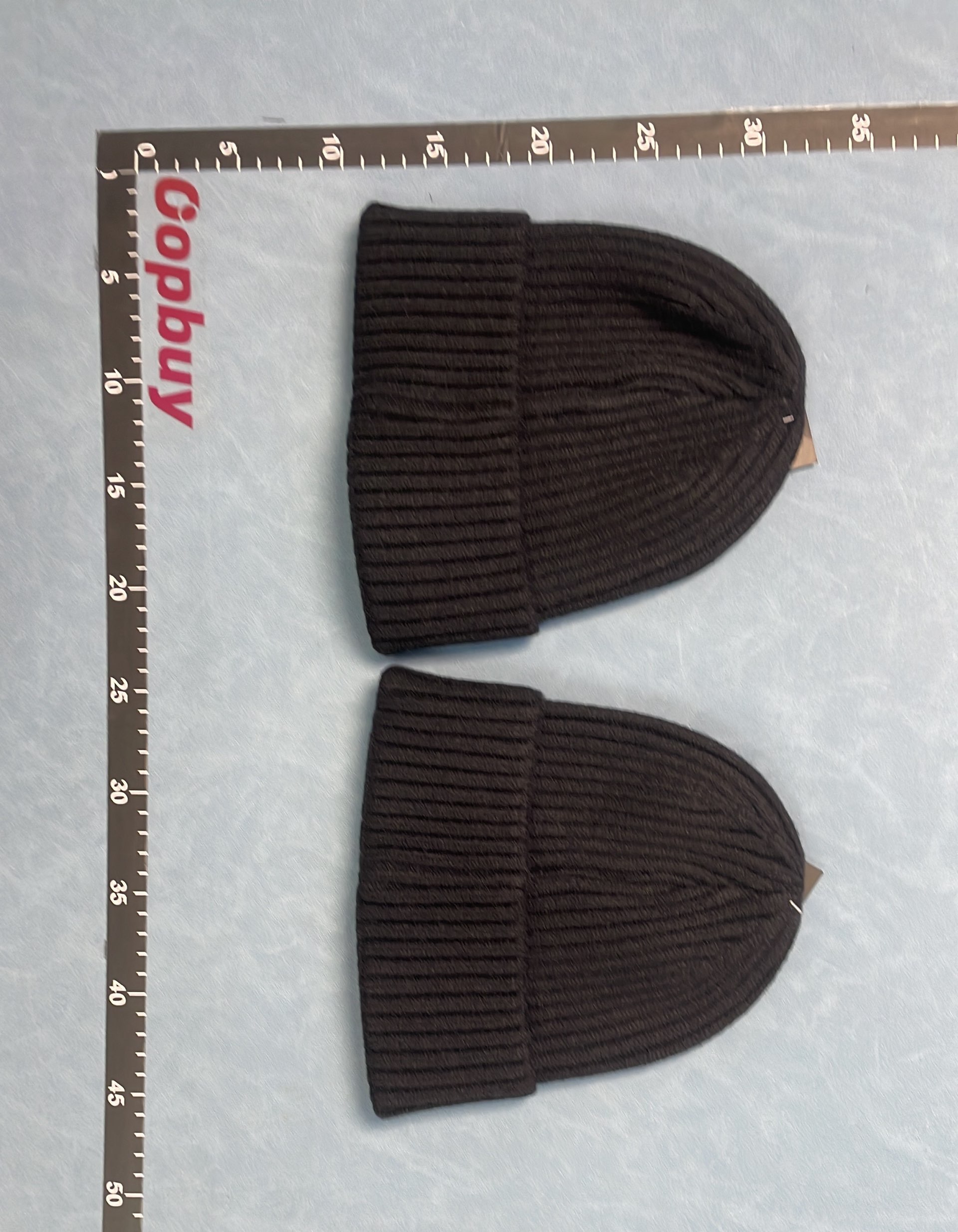 Polo Ralph Lauren Maroon Ribbed Knit Beanie Hat